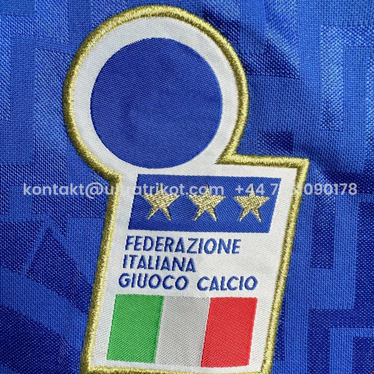 UltraTrikot-Retro Italy 1995 Home Jersey