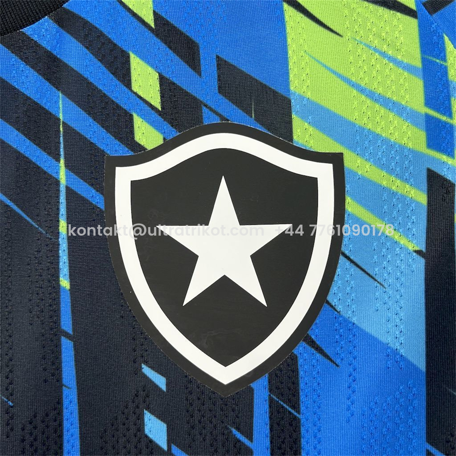 UltraTrikot-Botafogo 25-26 Goalkeeper Blue Jersey - Fans Version