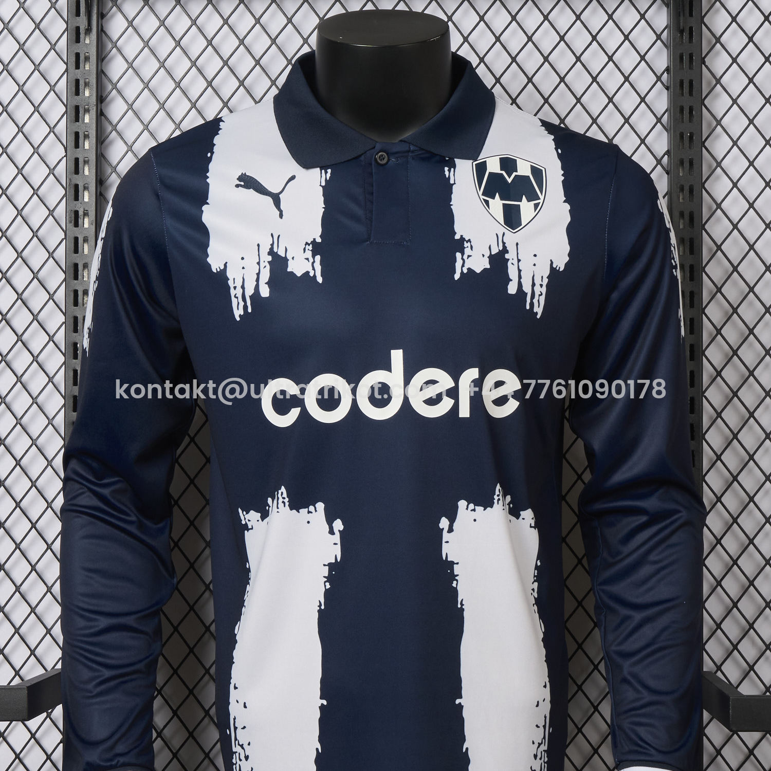 UltraTrikot-Rayados Monterrey 25-26 Club World Cup Home Long Sleeves Jersey - Player Version