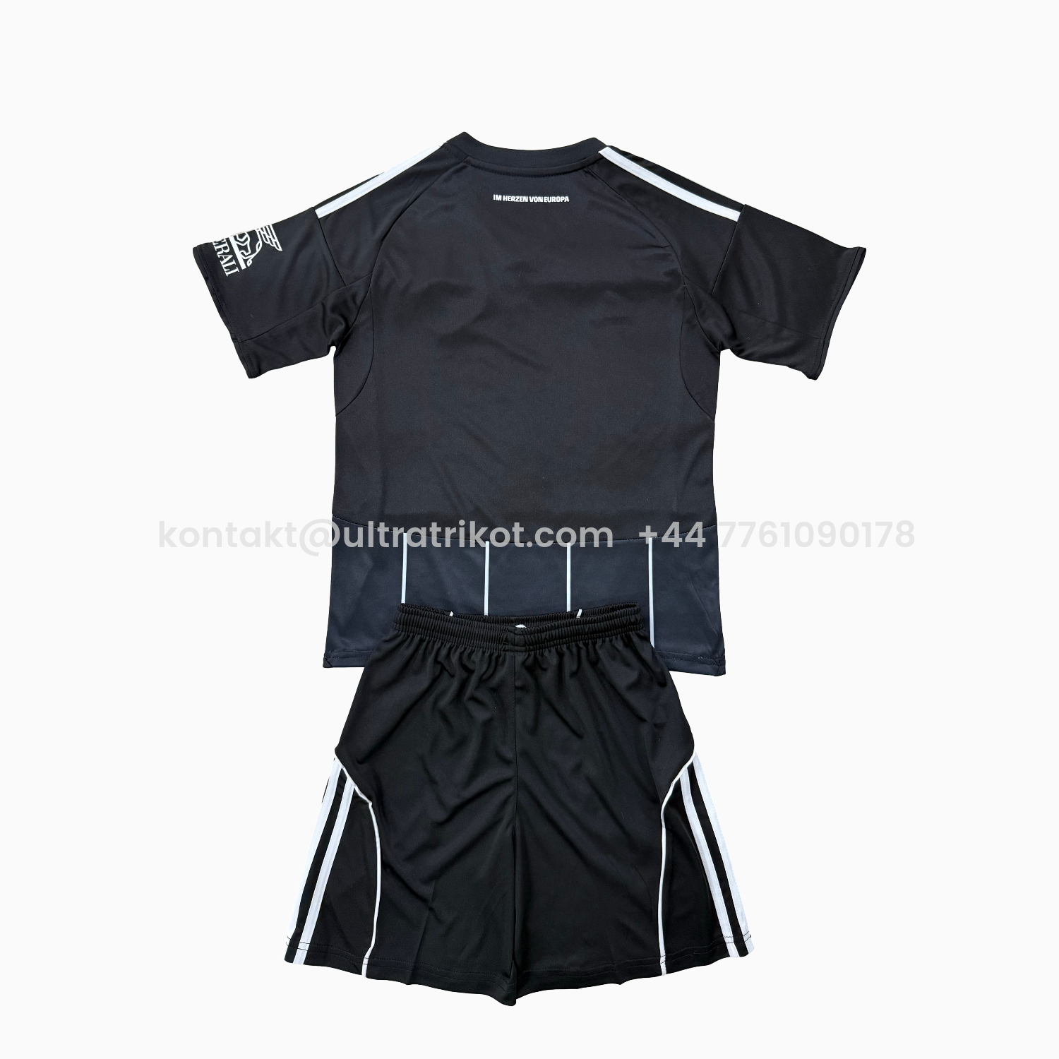 UltraTrikot-Frankfurt 25-26 Champions League Home Men's Adult Jersey Set - Fans Version