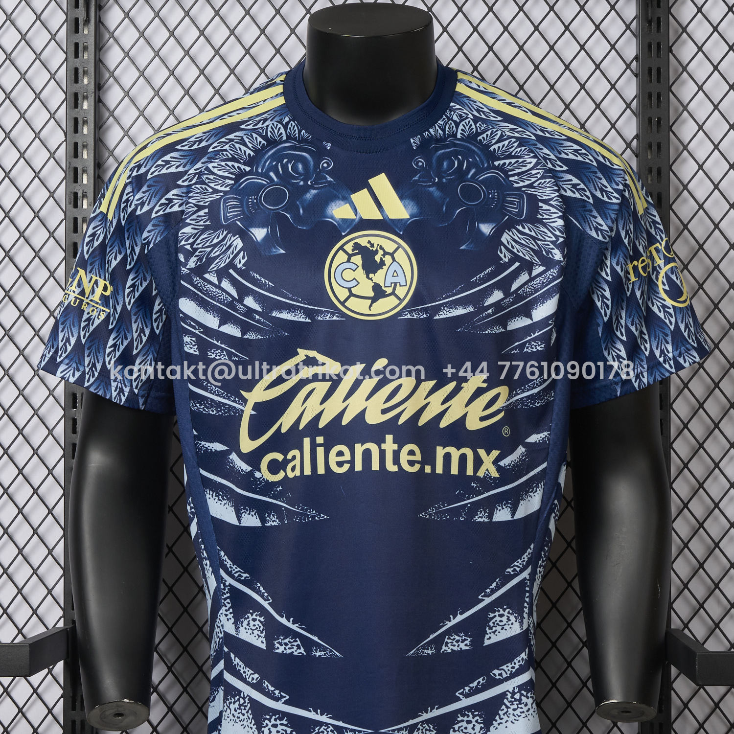 UltraTrikot-Club América 25-26 Away Jersey - Player Version