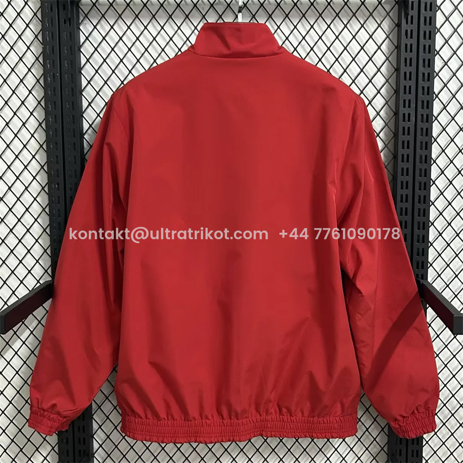UltraTrikot-Spain 2026 Pre-Match Double Sided Reversible Windbreaker - Red
