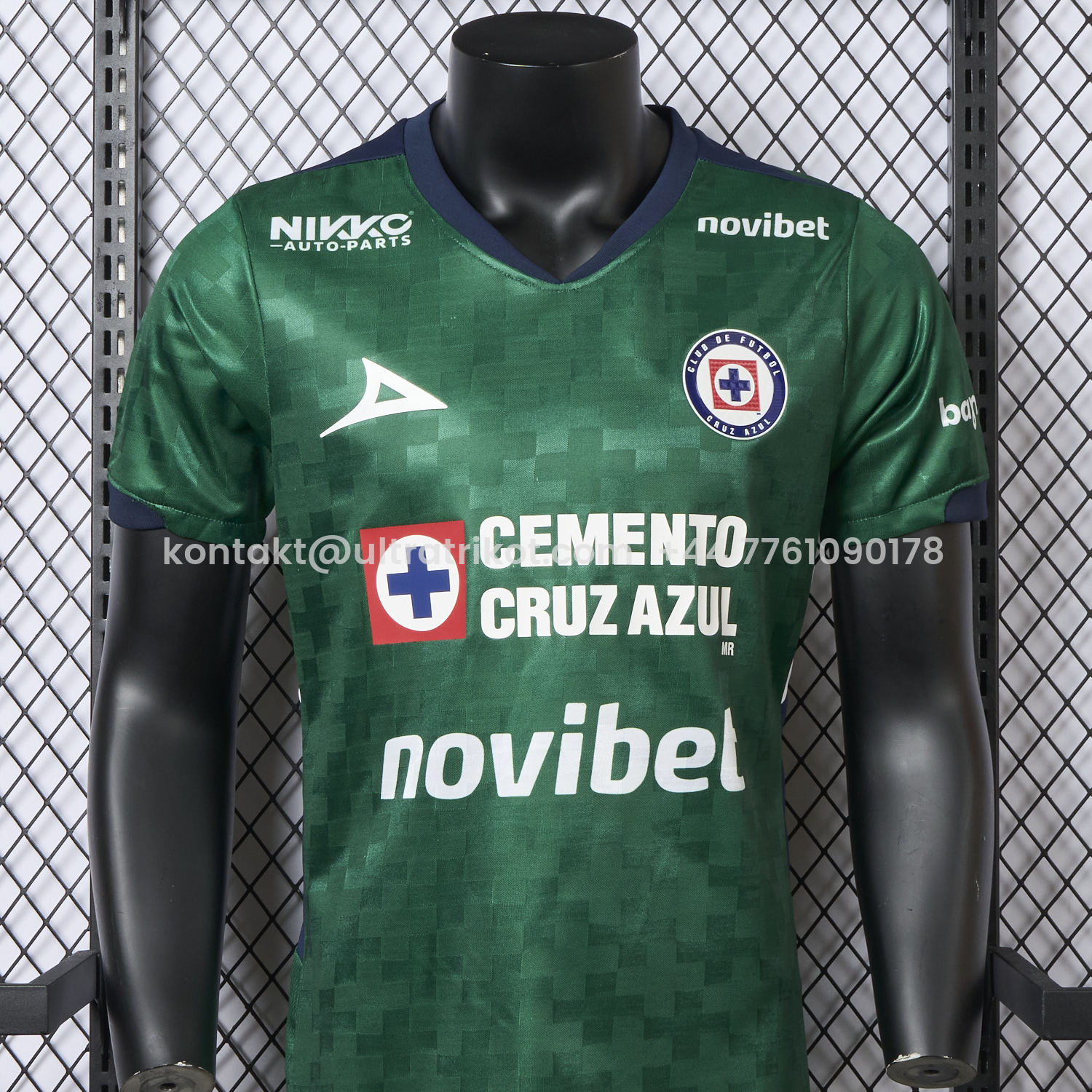 UltraTrikot-Cruz Azul 25-26 Goalkeeper Green Jersey - Player Version