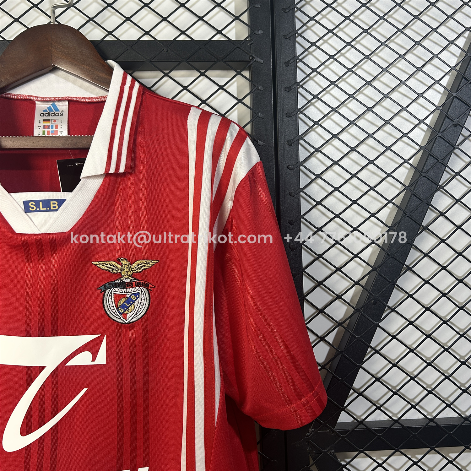 UltraTrikot-Retro Benfica 1997-98 Home Jersey