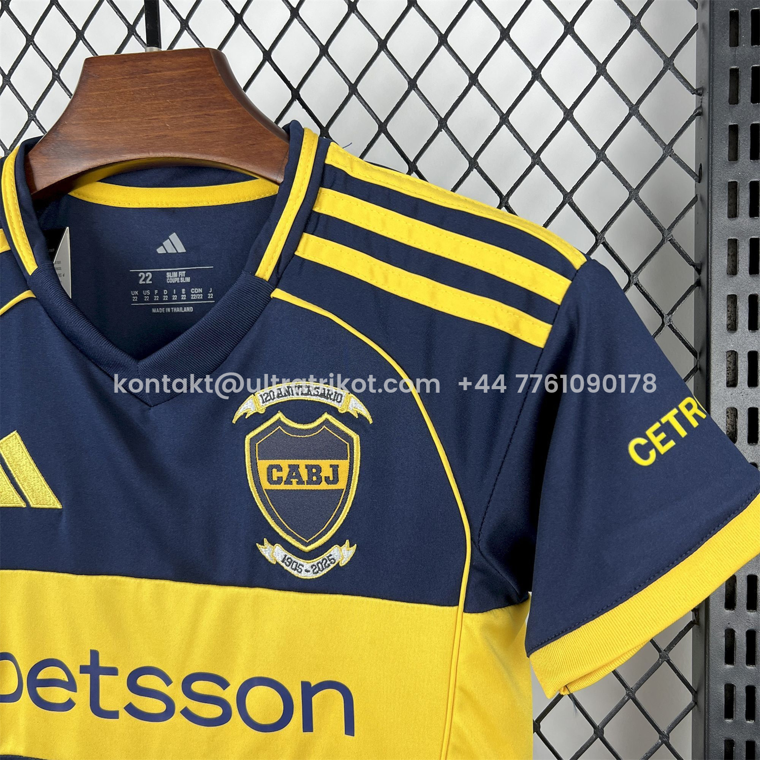 UltraTrikot-Boca Juniors 25-26 Home 120th Anniversary Kids Kit