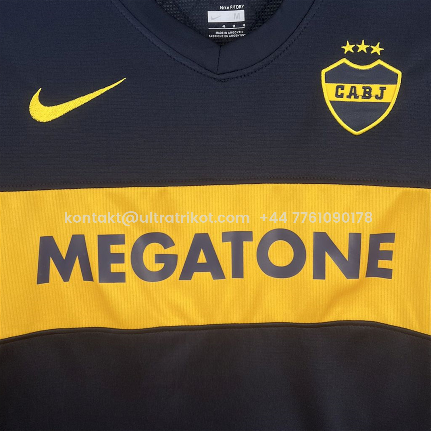 UltraTrikot-Retro Boca Juniors 2007-08 Home Jersey