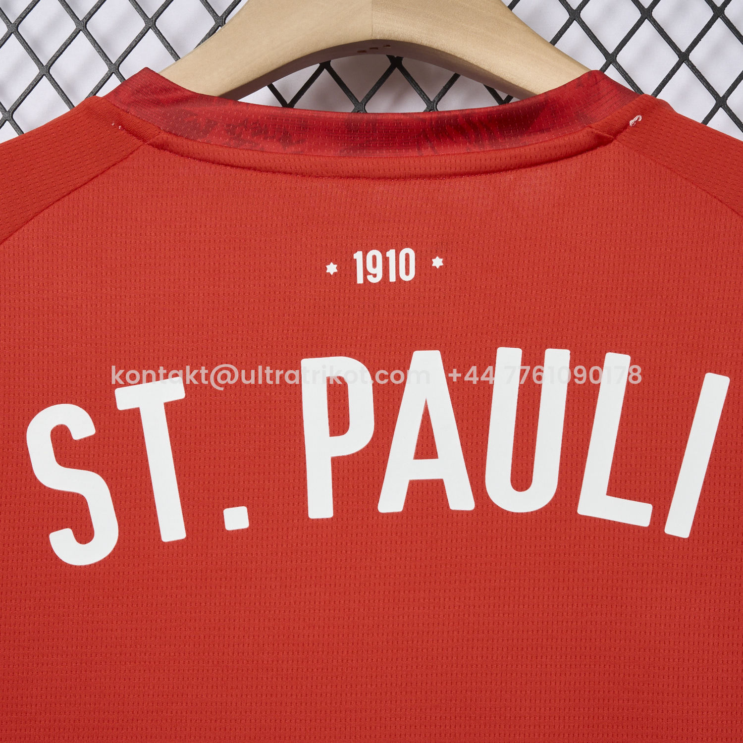UltraTrikot-St. Pauli 25-26 Fourth Red Jersey - Fans Version