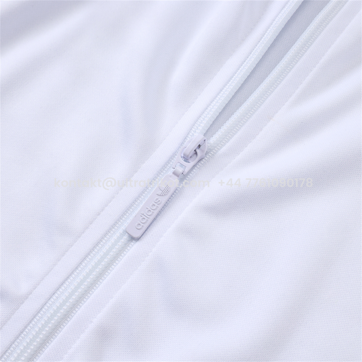 UltraTrikot-Germany 25-26 125th Anniversary Jacket Training Tracksuit - White Jackets & Black Pants