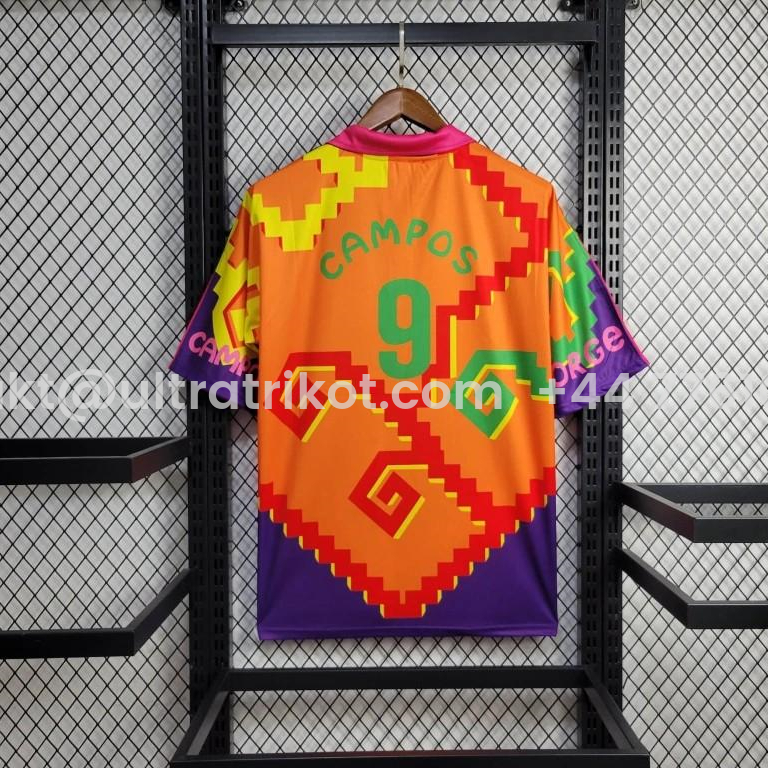 UltraTrikot-Retro Mexico 1995 Goalkeeper Purple Orange Jersey
