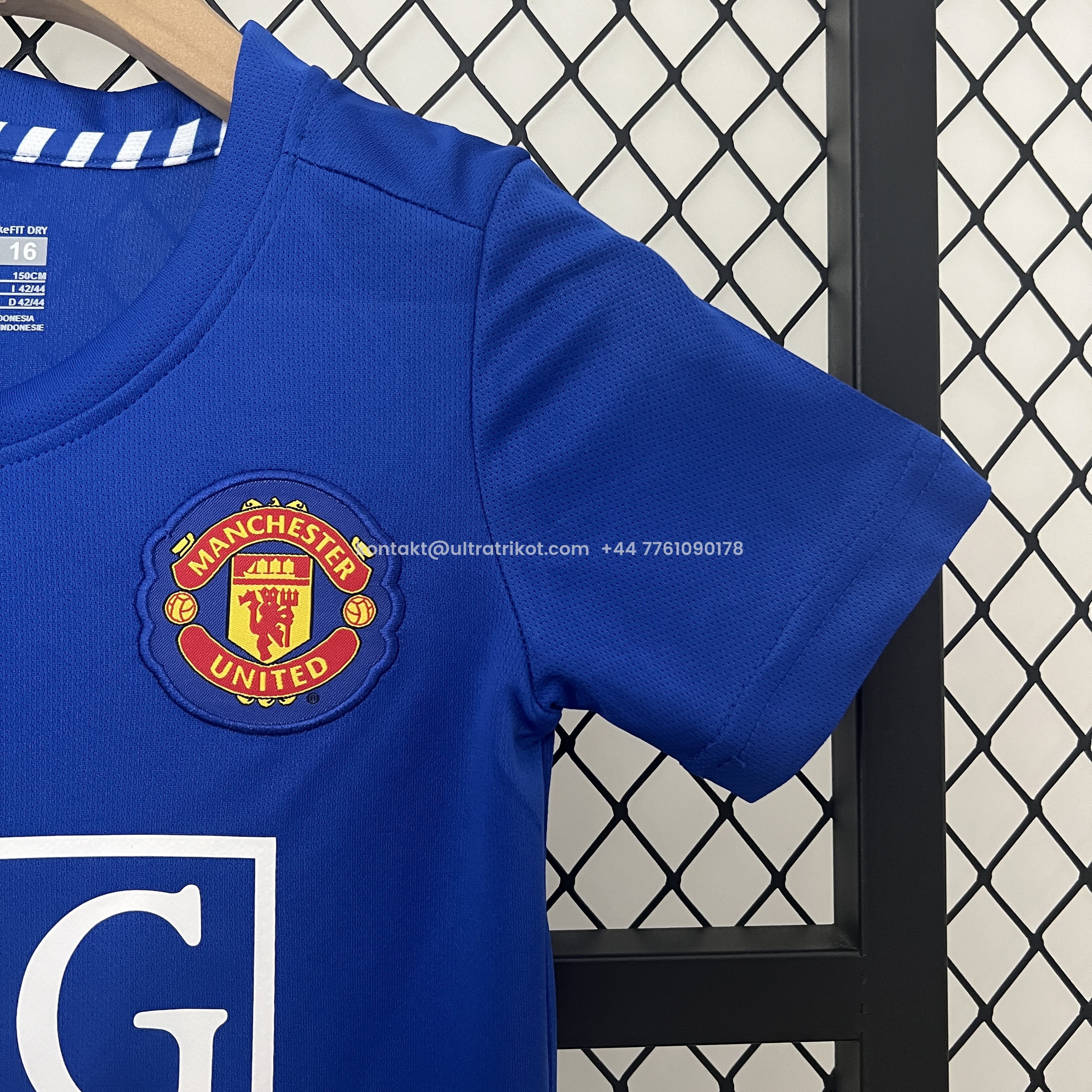 UltraTrikot-Retro Manchester United 2008-09 Third Kids Kit