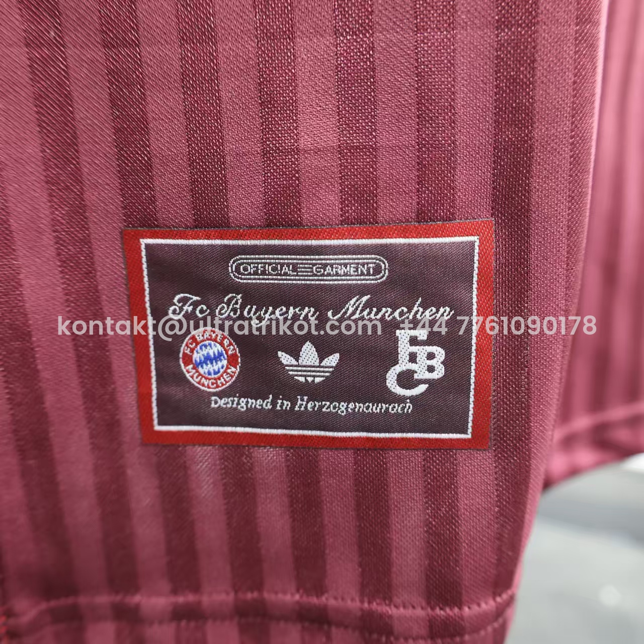 UltraTrikot-Bayern Munich 2025 Red Icon Retro Jersey - Player Version