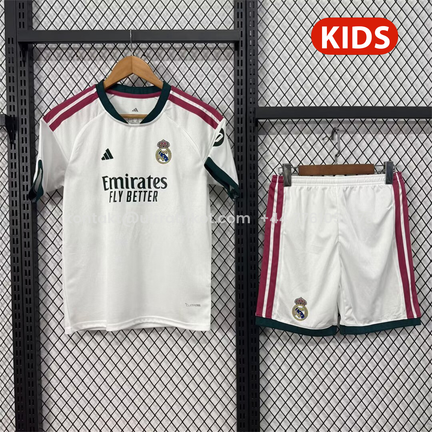 UltraTrikot-Real Madrid 26-27 Home Kids Kit - Fans Version