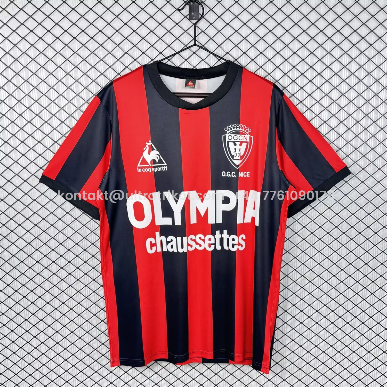 UltraTrikot-Retro Nice 1977-78 Home Jersey