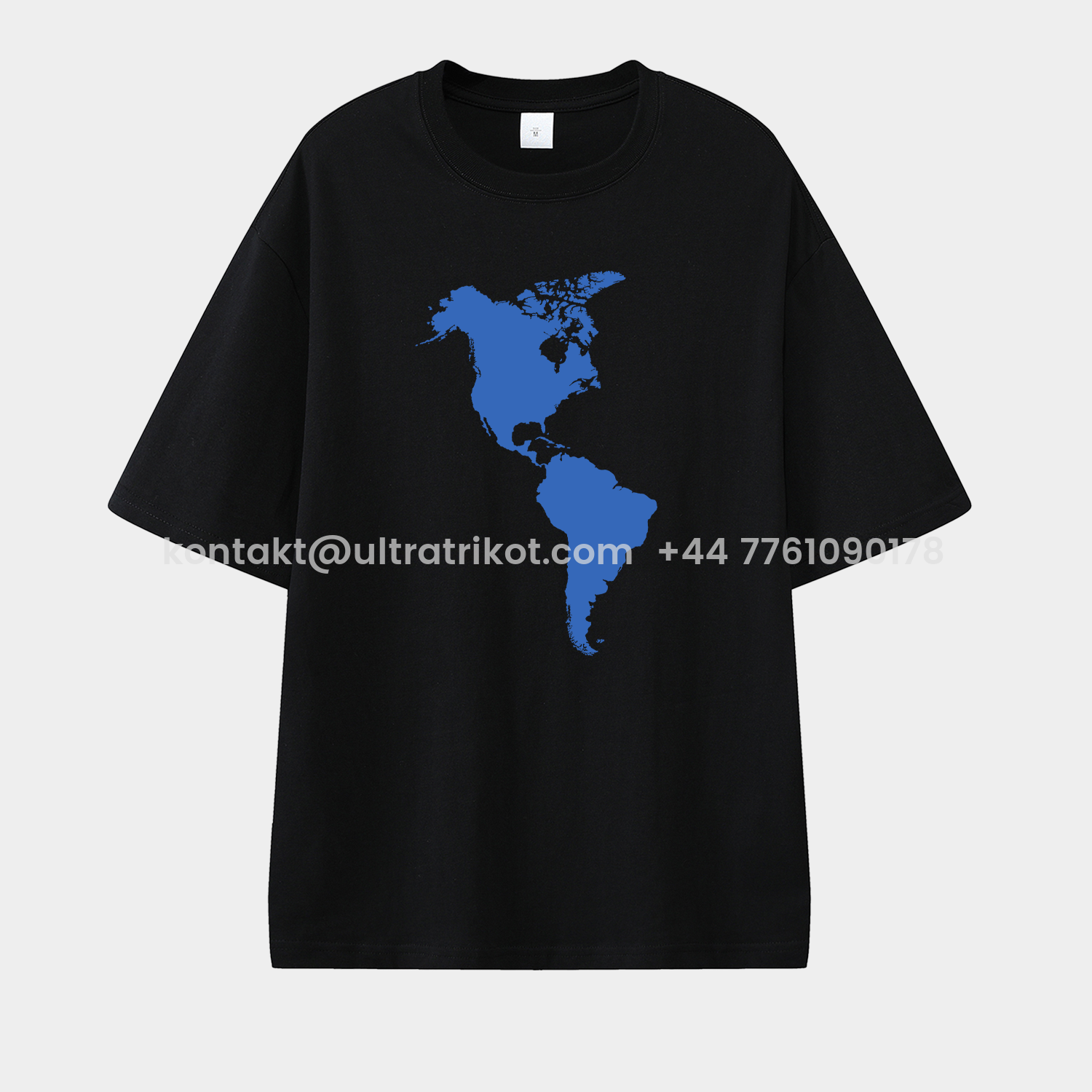 UltraTrikot-Club América Map Of The American Continent Unisex Pure Cotton T-shirt