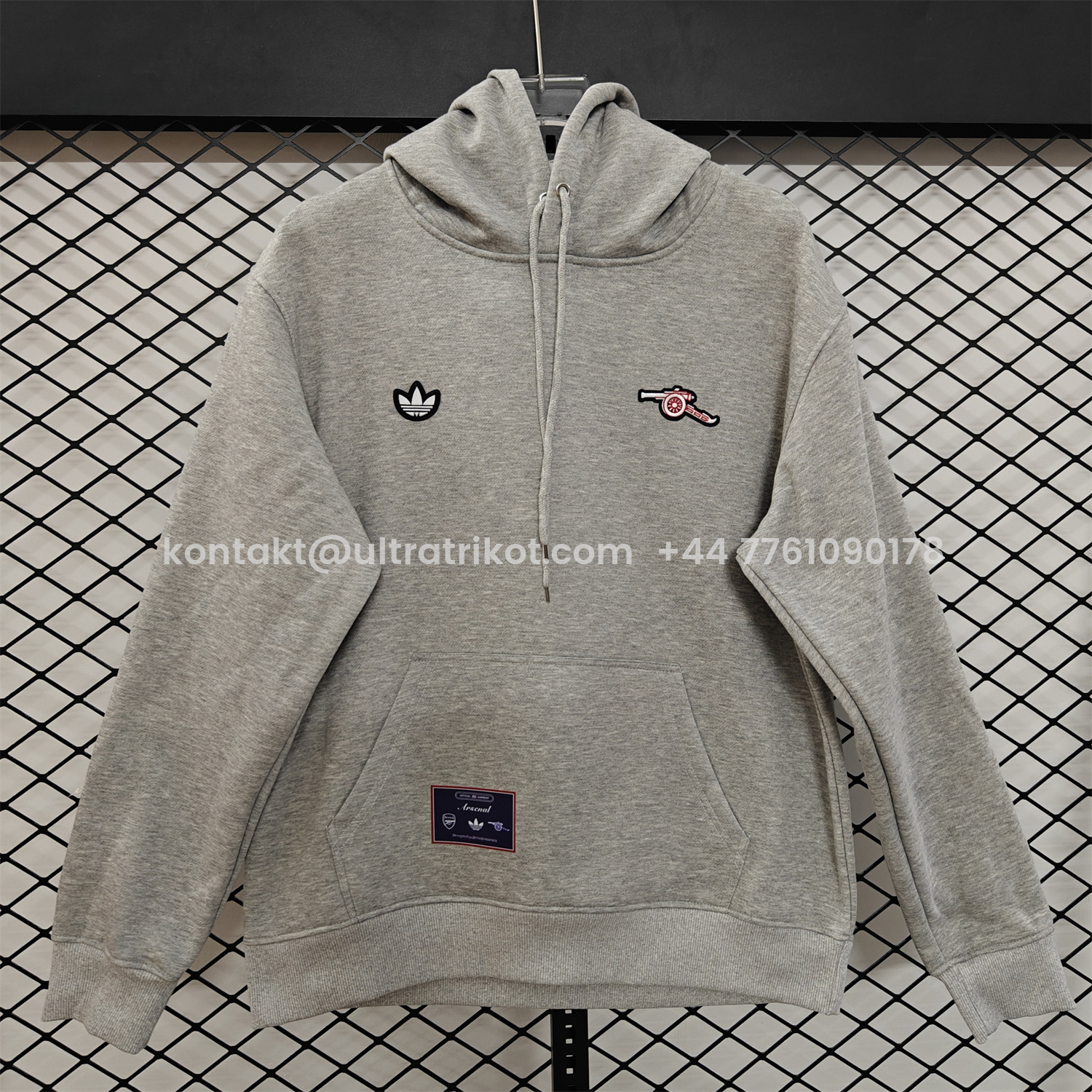 UltraTrikot-Arsenal 25-26 Originals Terrace Icon Unisex Pullover Hoodie