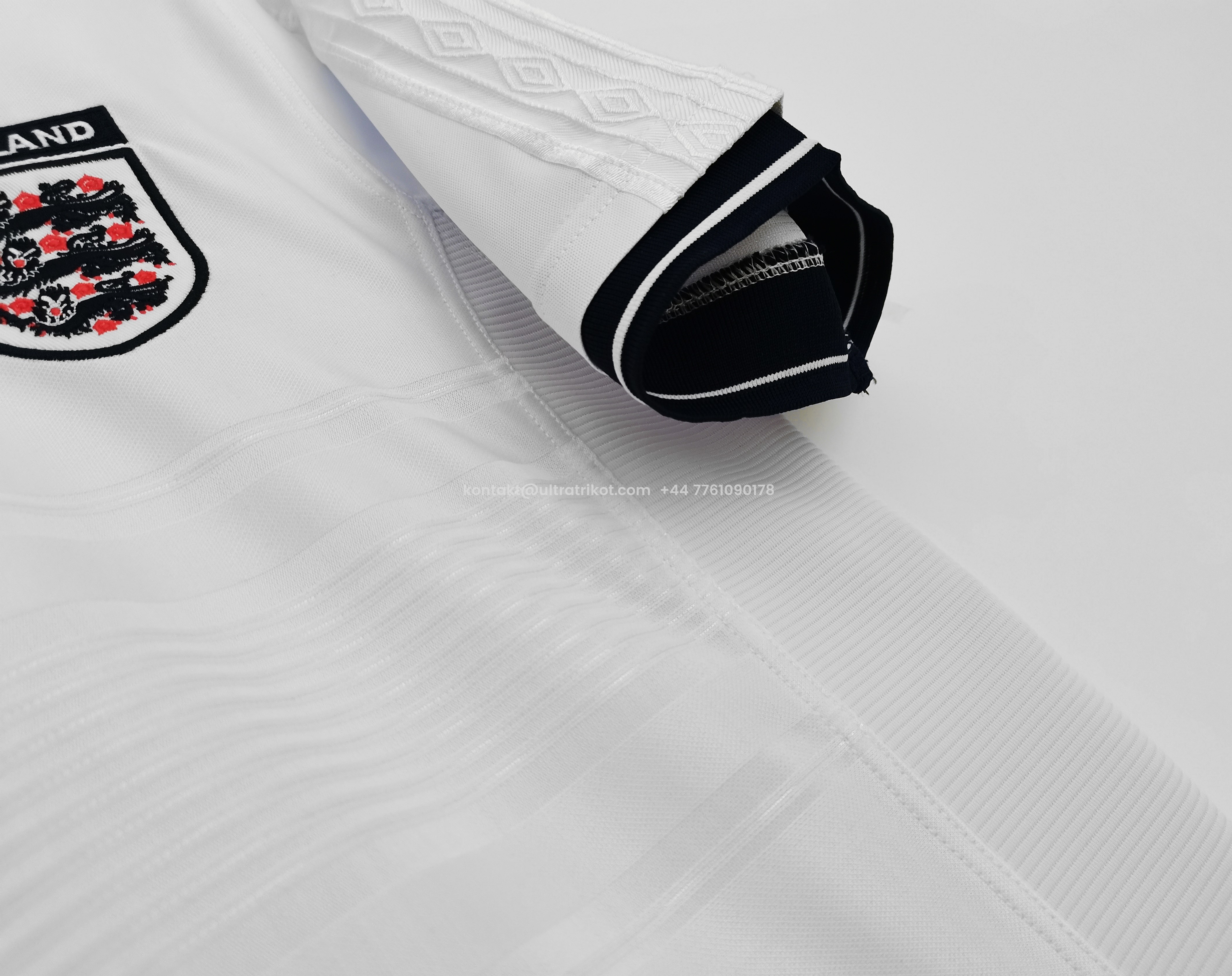 UltraTrikot-Retro England 2000 Home Stadium Jersey