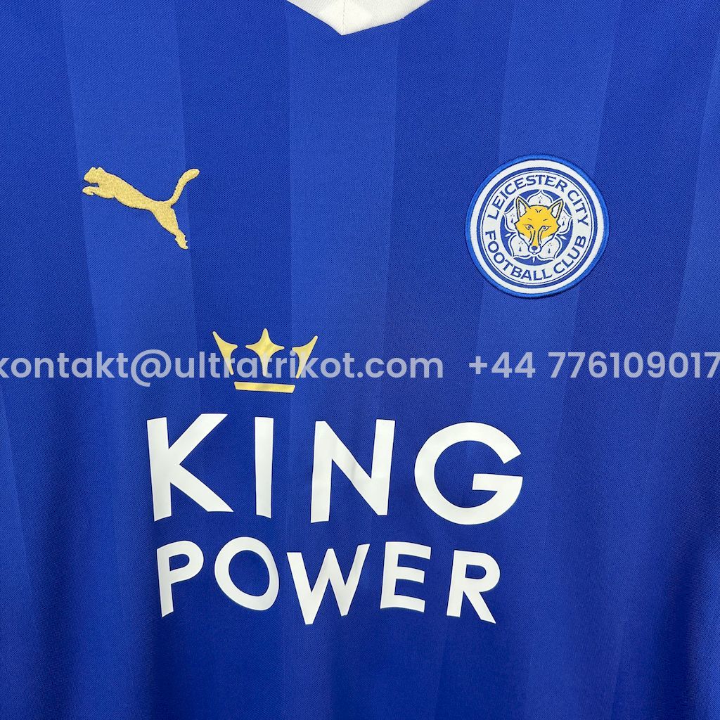 UltraTrikot-Retro Leicester City 2015-16 Home Jersey