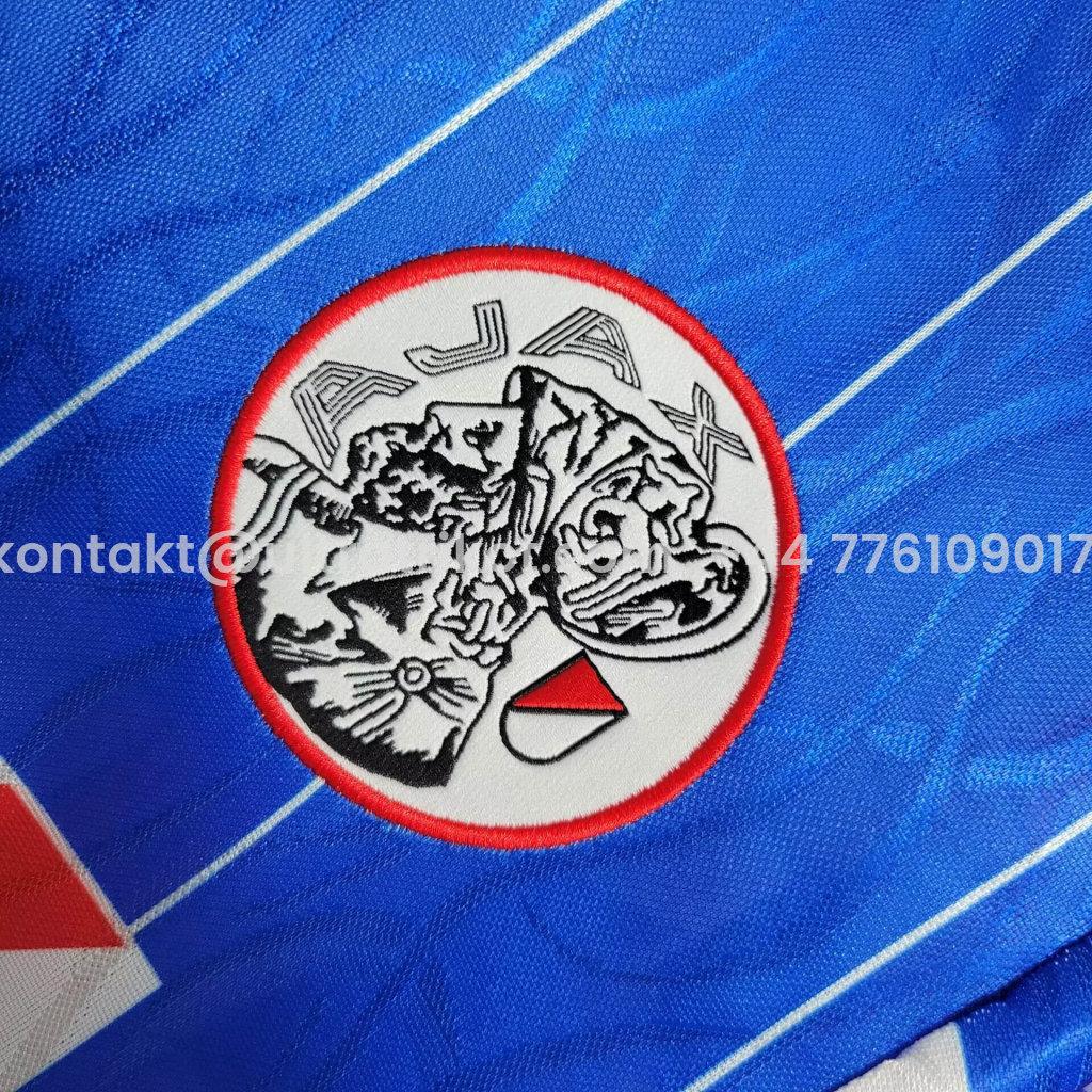 UltraTrikot-Retro Ajax 1990 Away Stadium Jersey