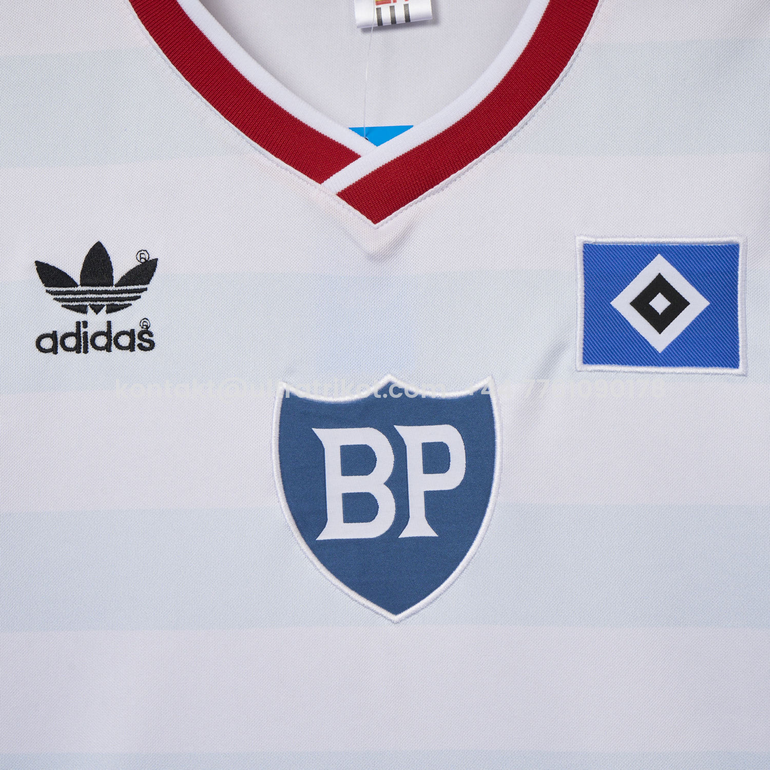 UltraTrikot-Retro Hamburger SV 1986 Home Jersey