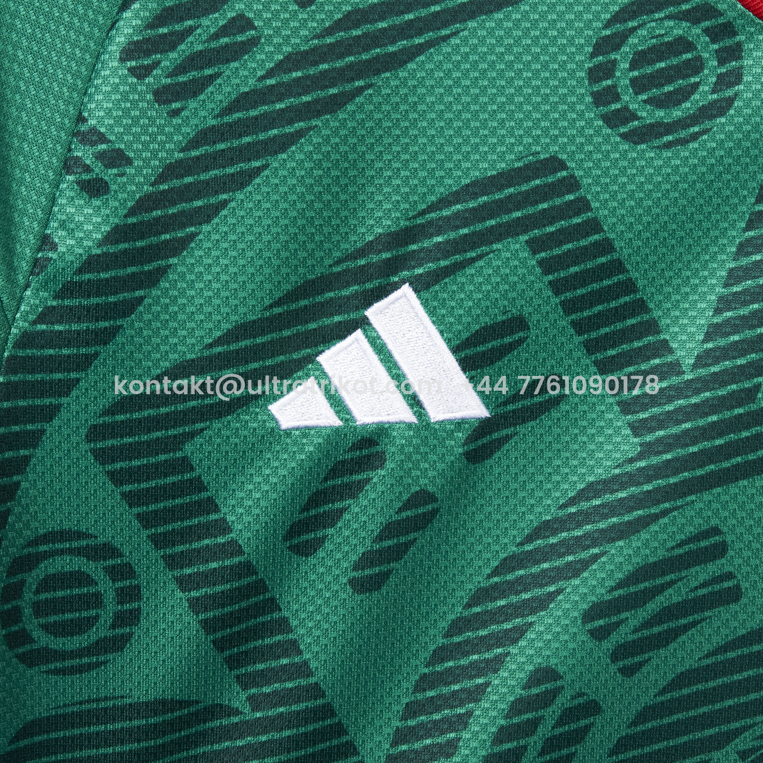 UltraTrikot-Women's Mexico 2026 Home Cropped Jersey