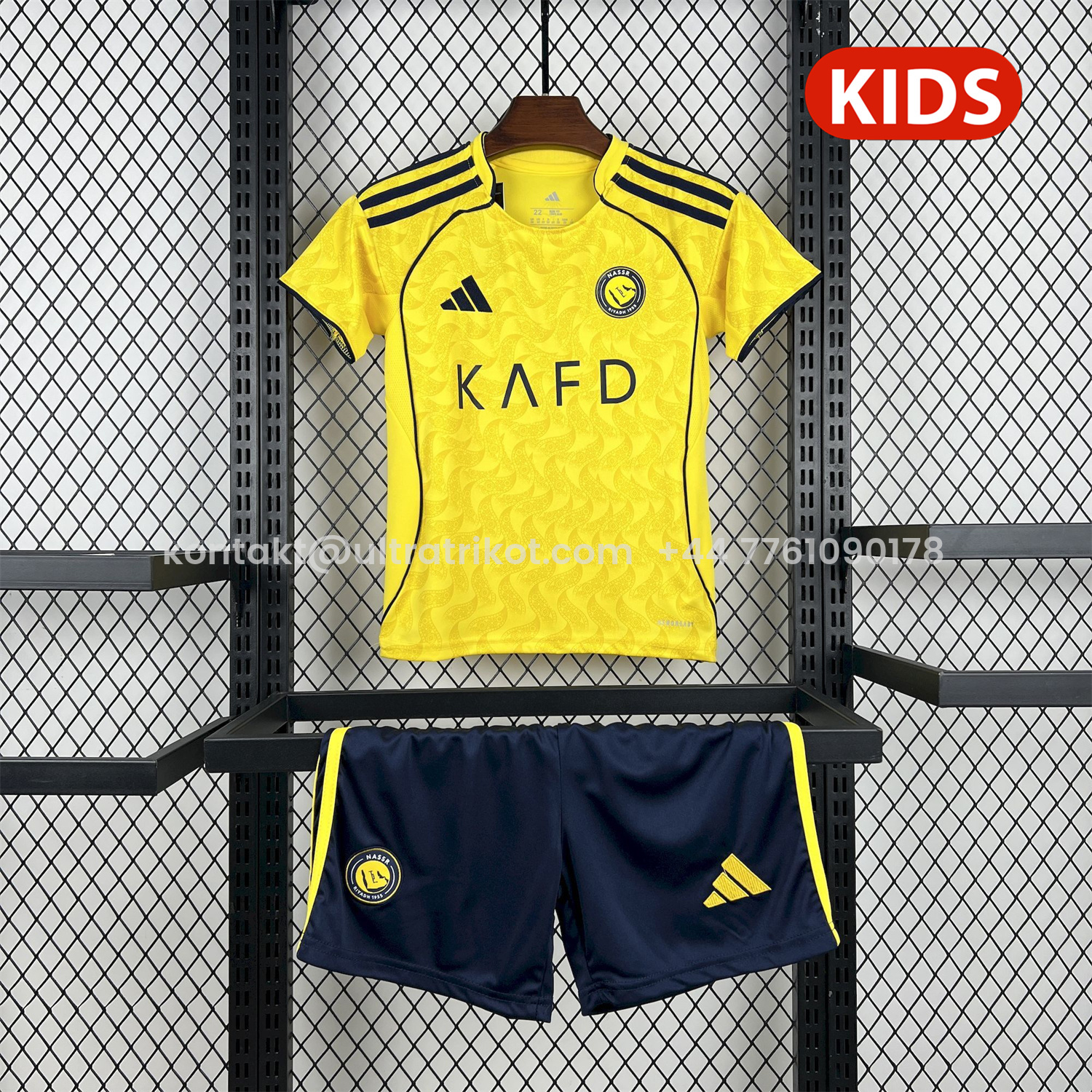 UltraTrikot-Al Nassr Riyadh Victory 25-26 Home Kids Kit