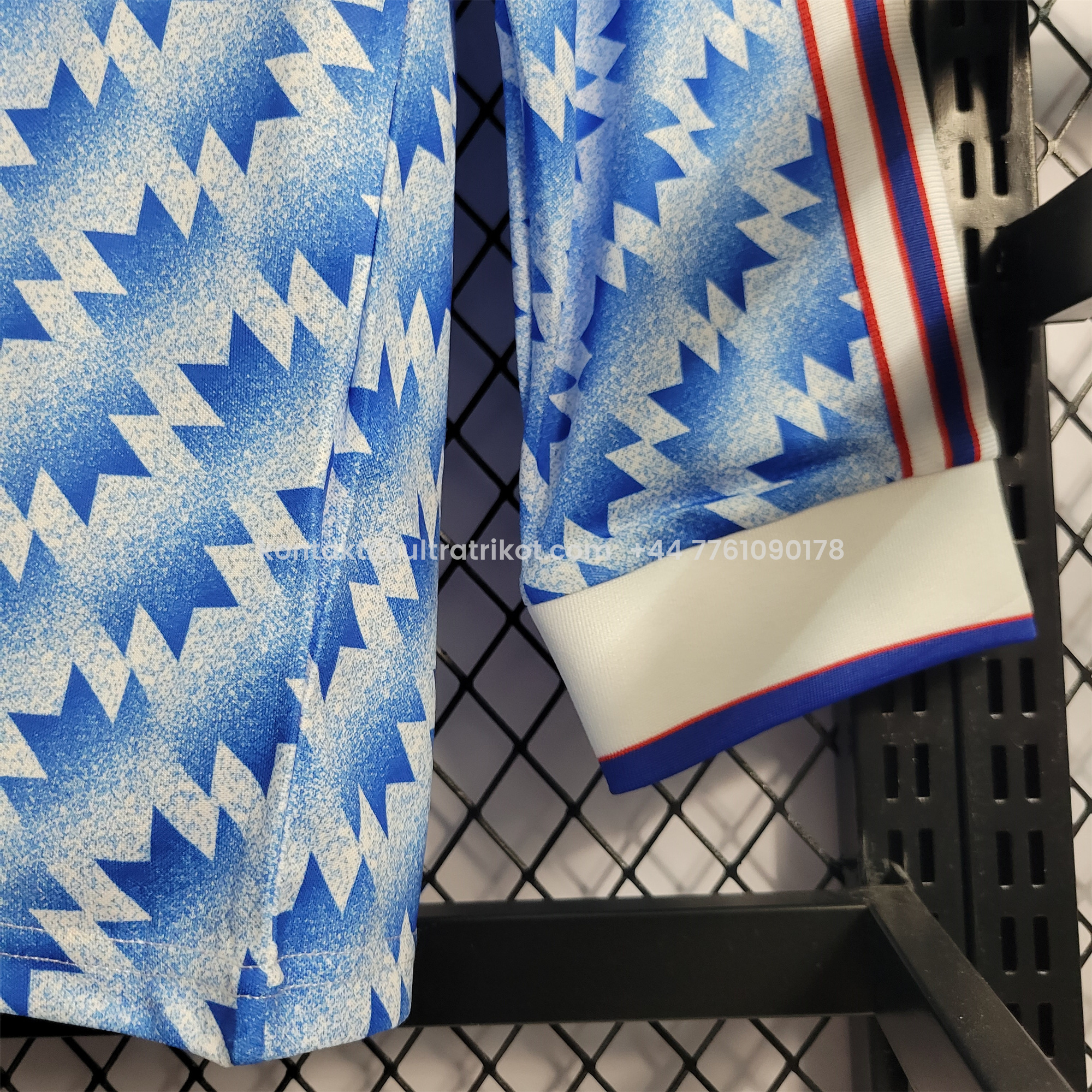 UltraTrikot-Retro Manchester United 90-92 Away Long Sleeve Jersey