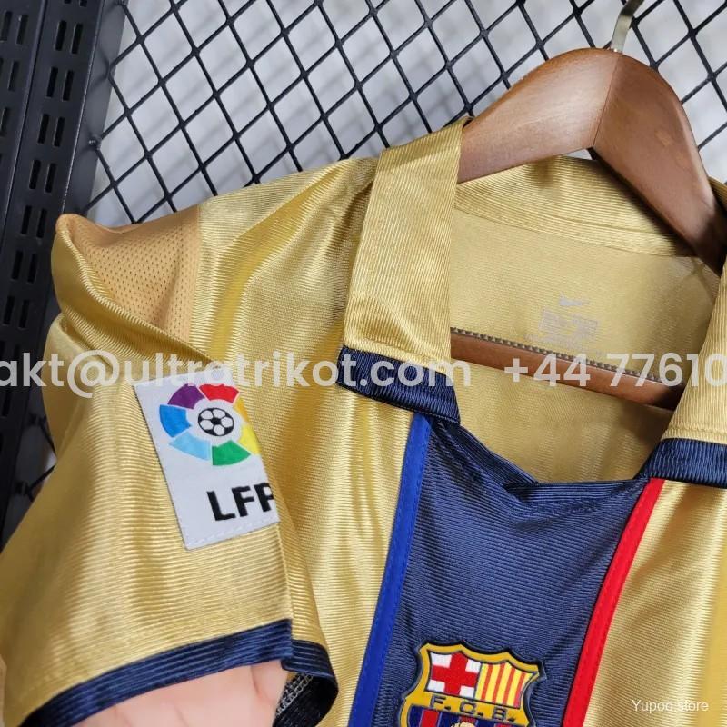 UltraTrikot-Retro Barcelona 01-02 Away Jersey