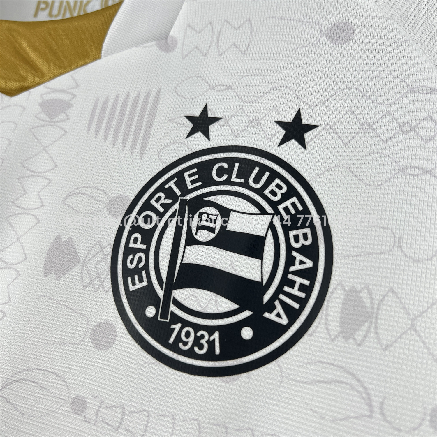 UltraTrikot-Bahia 25-26 November AFROPUNK White Jersey - Fans Version