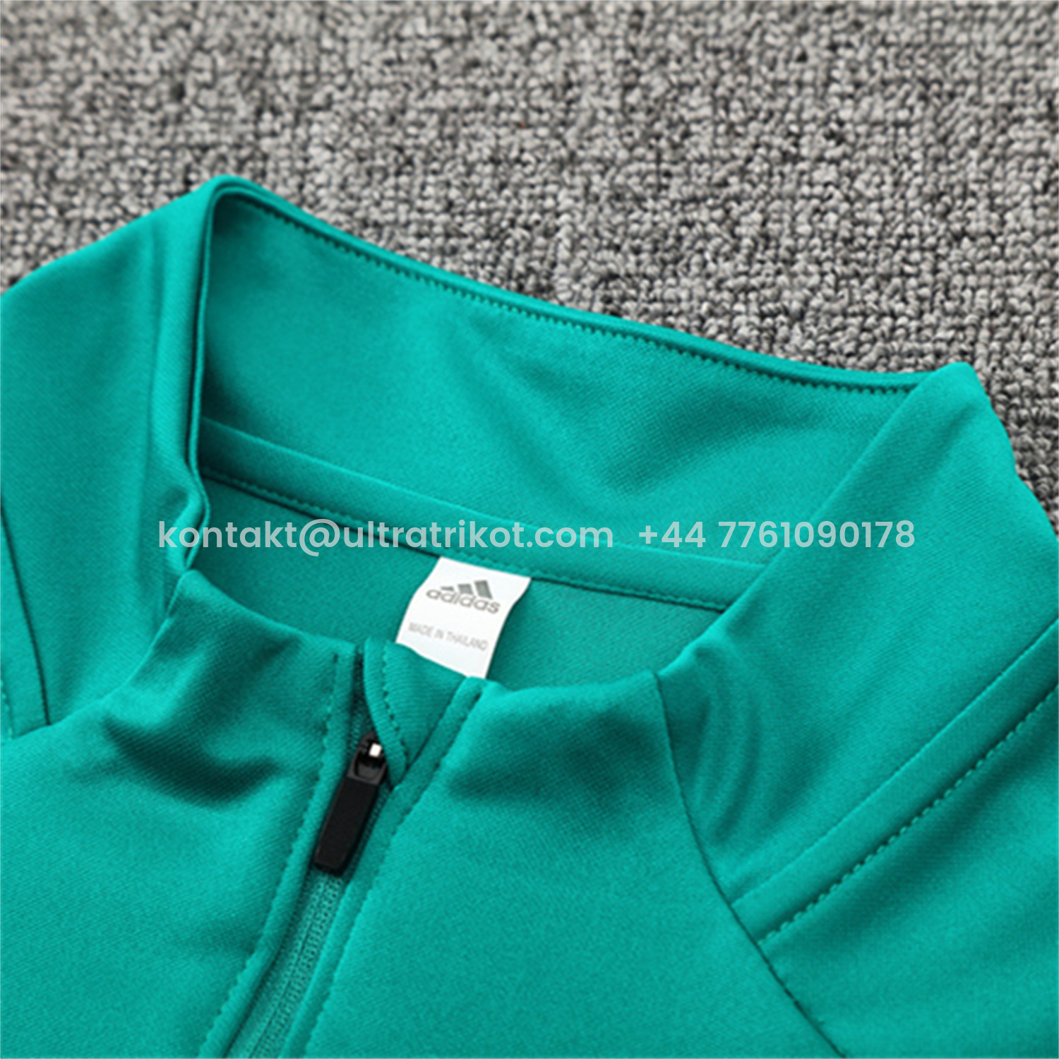 UltraTrikot-Liver.pool 25-26 Long Sleeve Training Set - Green Top & Black Pants