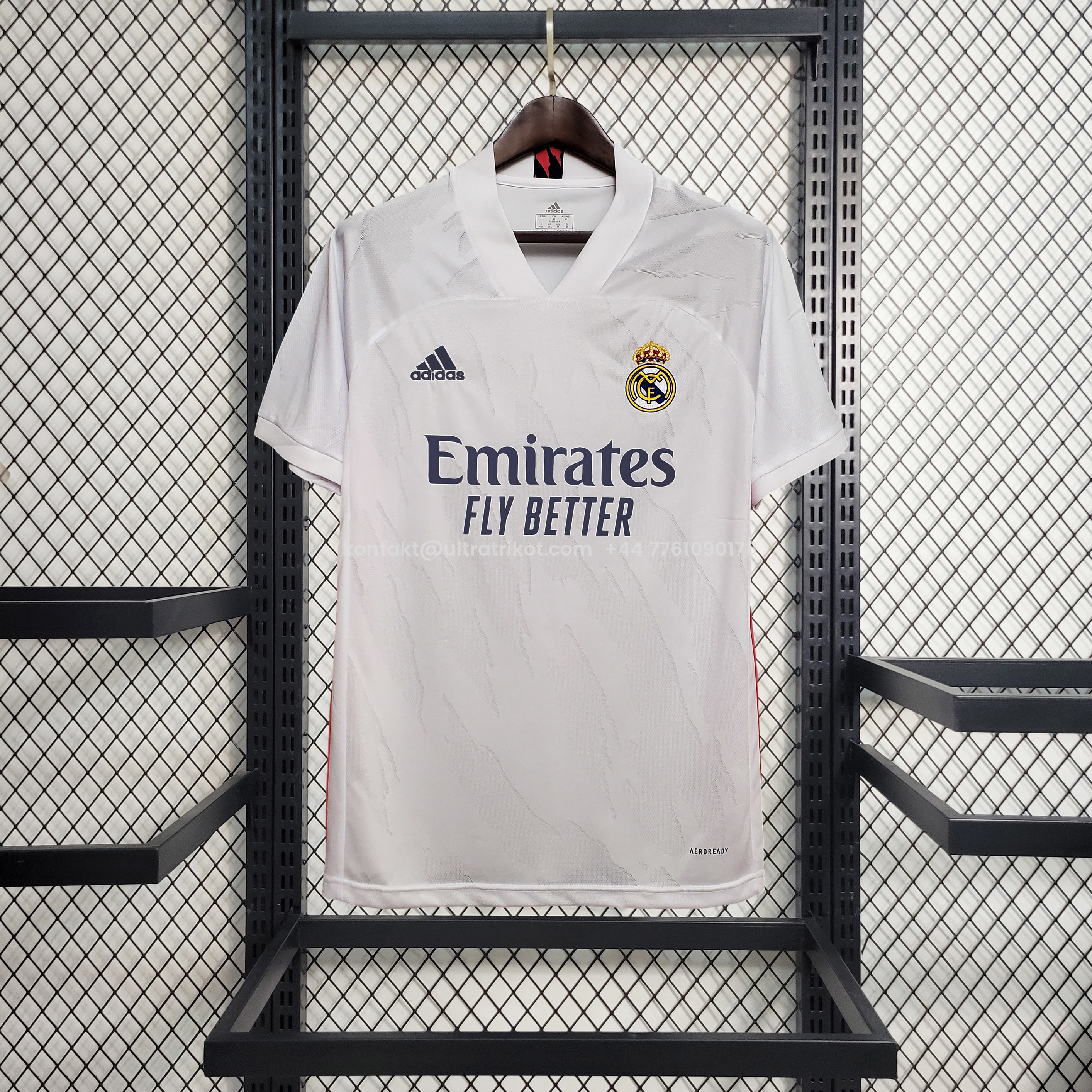 UltraTrikot-Retro Real Madrid 20-21 Home Stadium Jersey