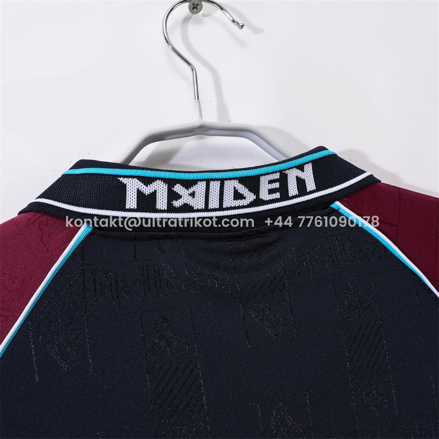 UltraTrikot-Retro West Ham United 1999 Iron Maiden Home Jersey