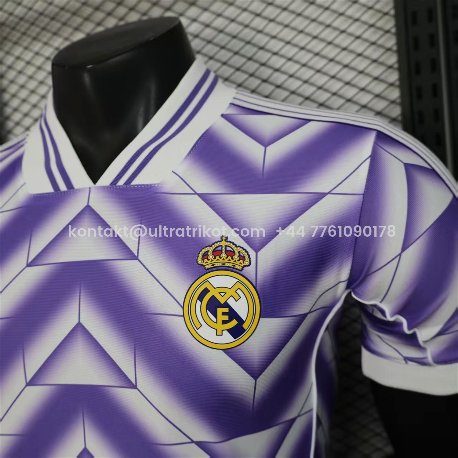UltraTrikot-Real Madrid 25-26 Refracted Purple Light White Special Jersey - Player Version