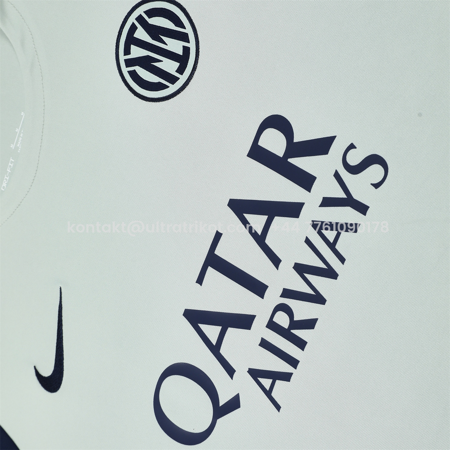 UltraTrikot-Inter Milan 25-26 Short-Sleeve Training Set - Blue Sleeve White Top & Blue Shorts