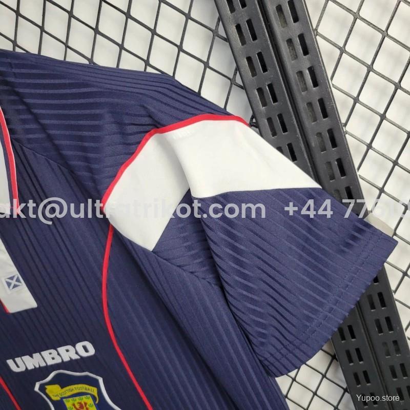 UltraTrikot-Retro S-c-o.t l.a-n.d 1996-98 Home Jersey