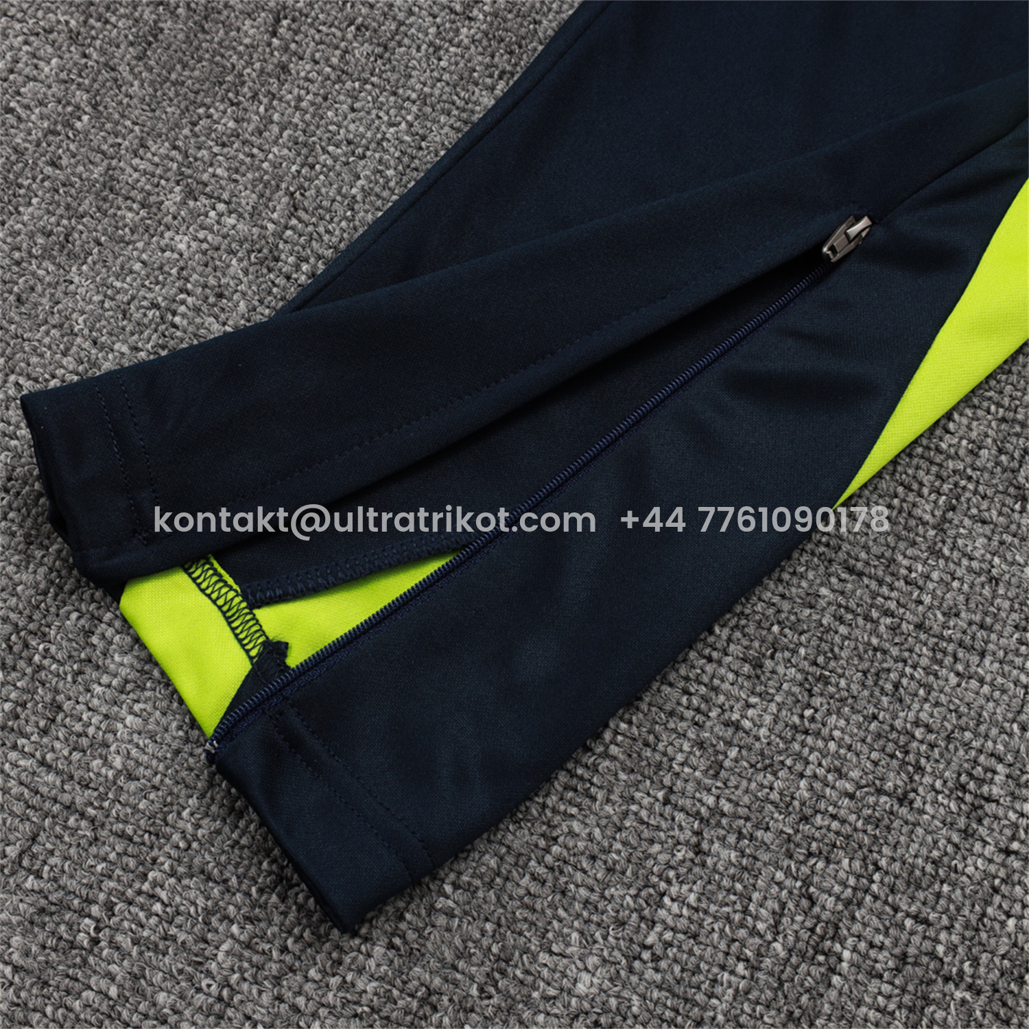 UltraTrikot-Real Madrid 25-26 Long Sleeve Training Set - Deep Blue Urban Purist Style