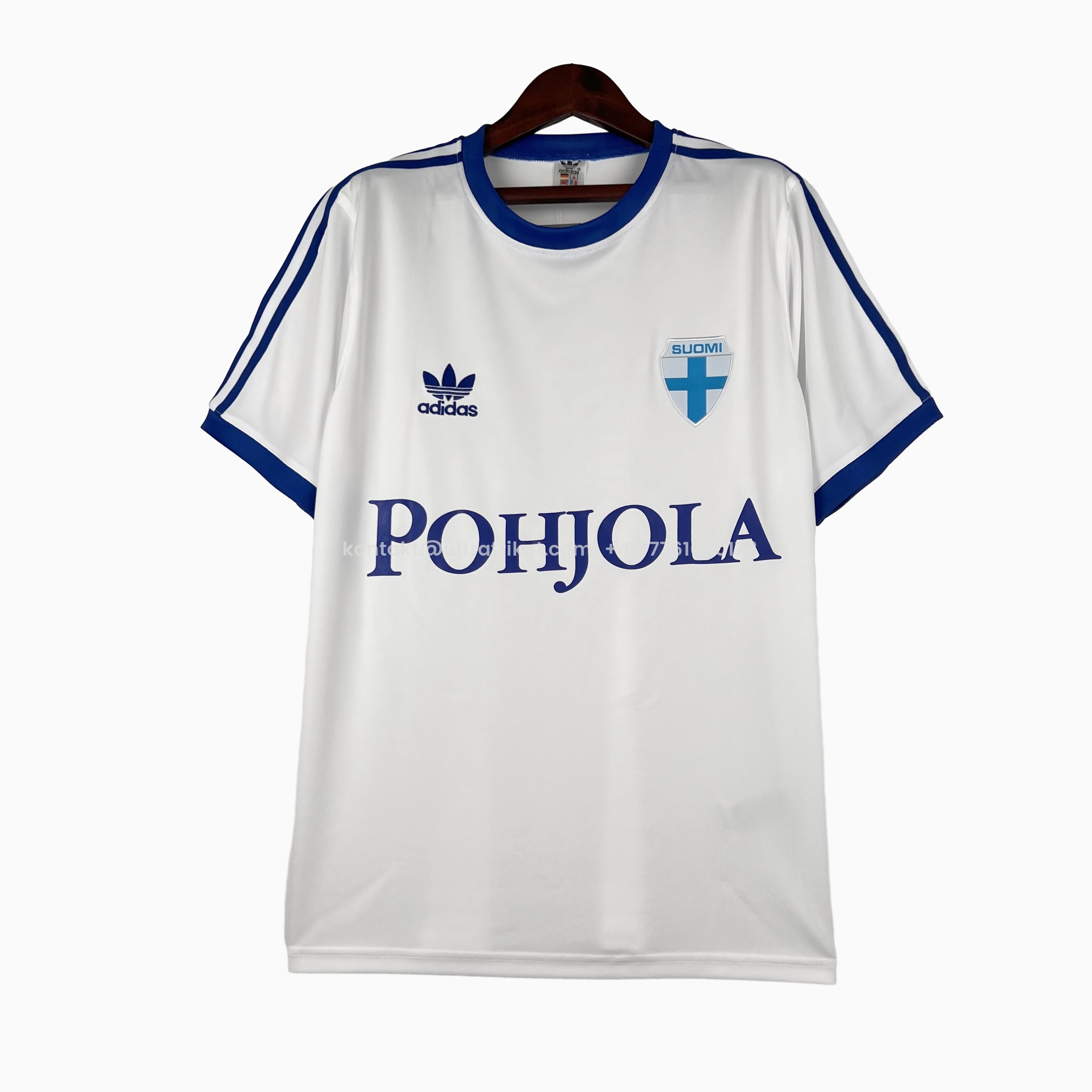 UltraTrikot-Retro Finland 1982 Home Stadium Jersey