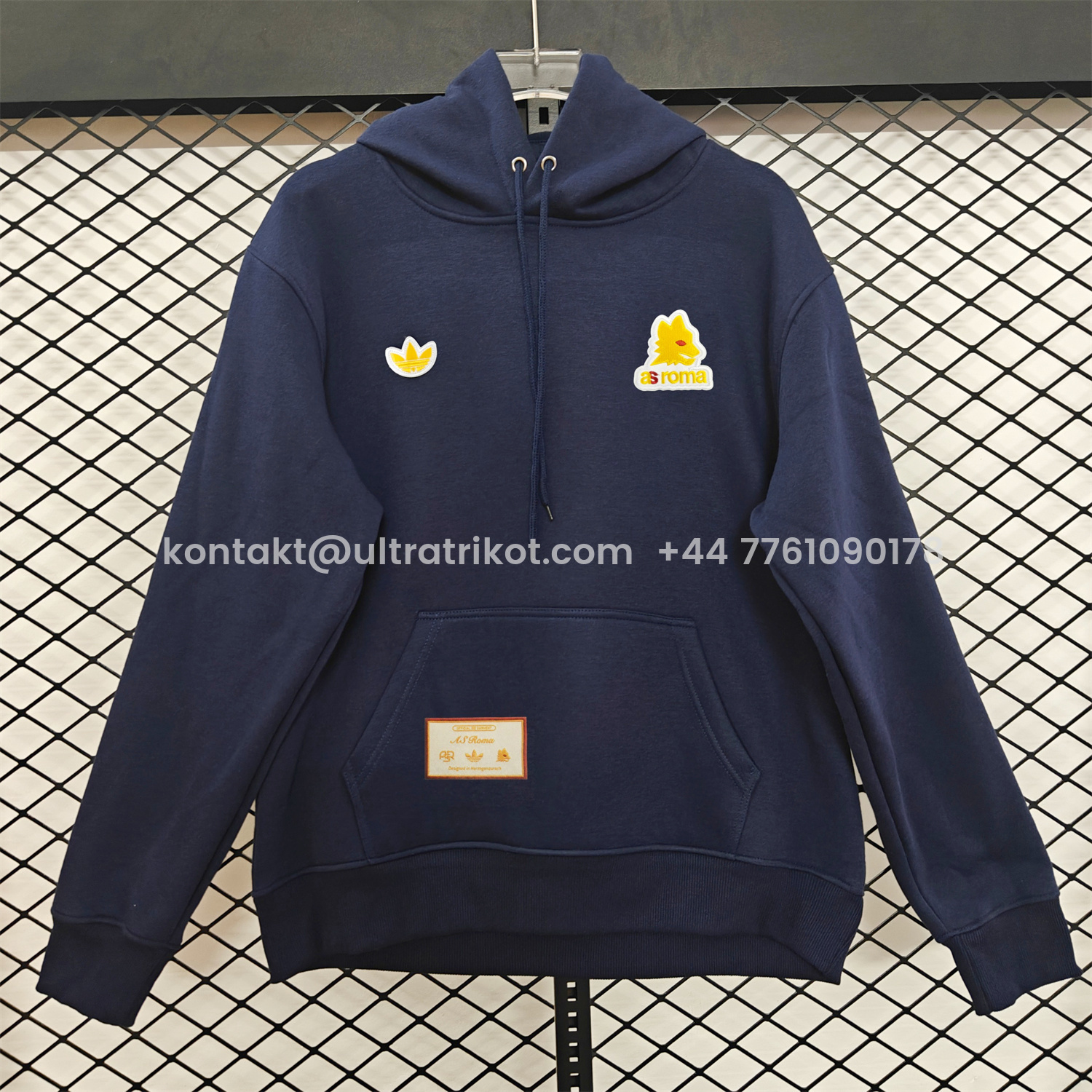 UltraTrikot-AS Roma 25-26 Originals Terrace Icon Unisex Pullover Hoodie