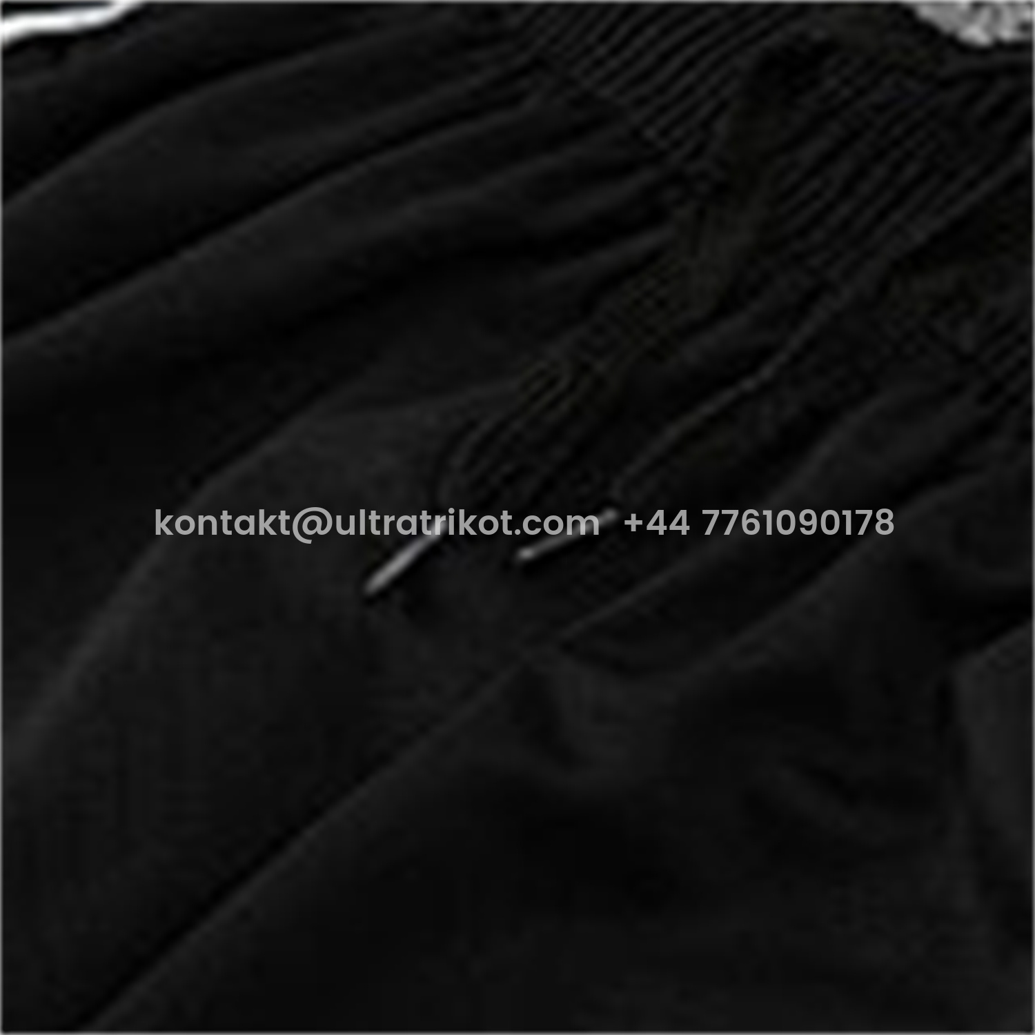 UltraTrikot-INT M.A.M 25-26 Vest Training Set - Black And Light Grey Vest & Black Shorts