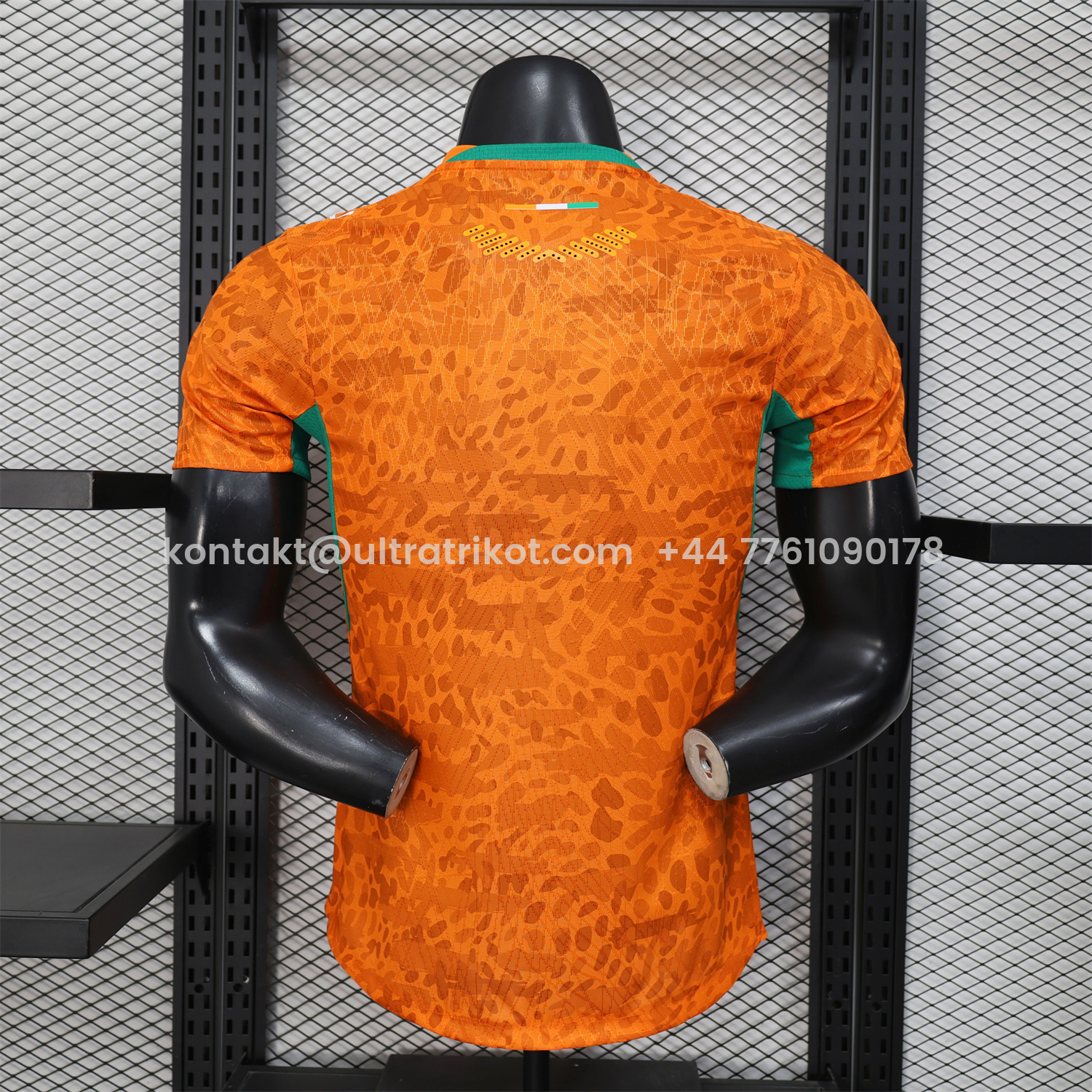 UltraTrikot-Ivory Coast 2026 Home Orange Jersey - Player Version