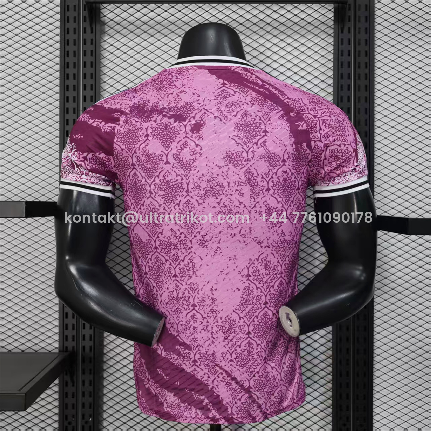 UltraTrikot-Real Madrid 25-26 Pink With Purple Texture Special Jersey - Player Version
