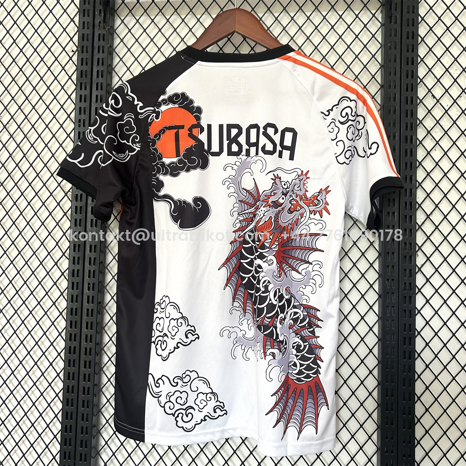 UltraTrikot-Japan 25-26 Betta Fish And Samurai Sword White Special Jersey - Fans Version