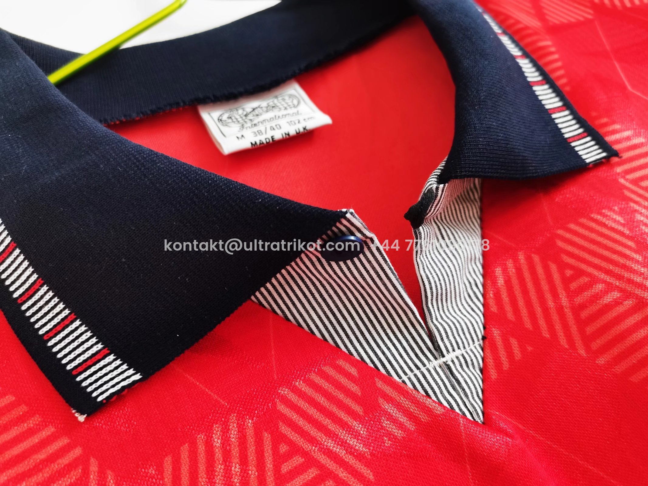 UltraTrikot-Retro England 1990 Away Stadium Jersey