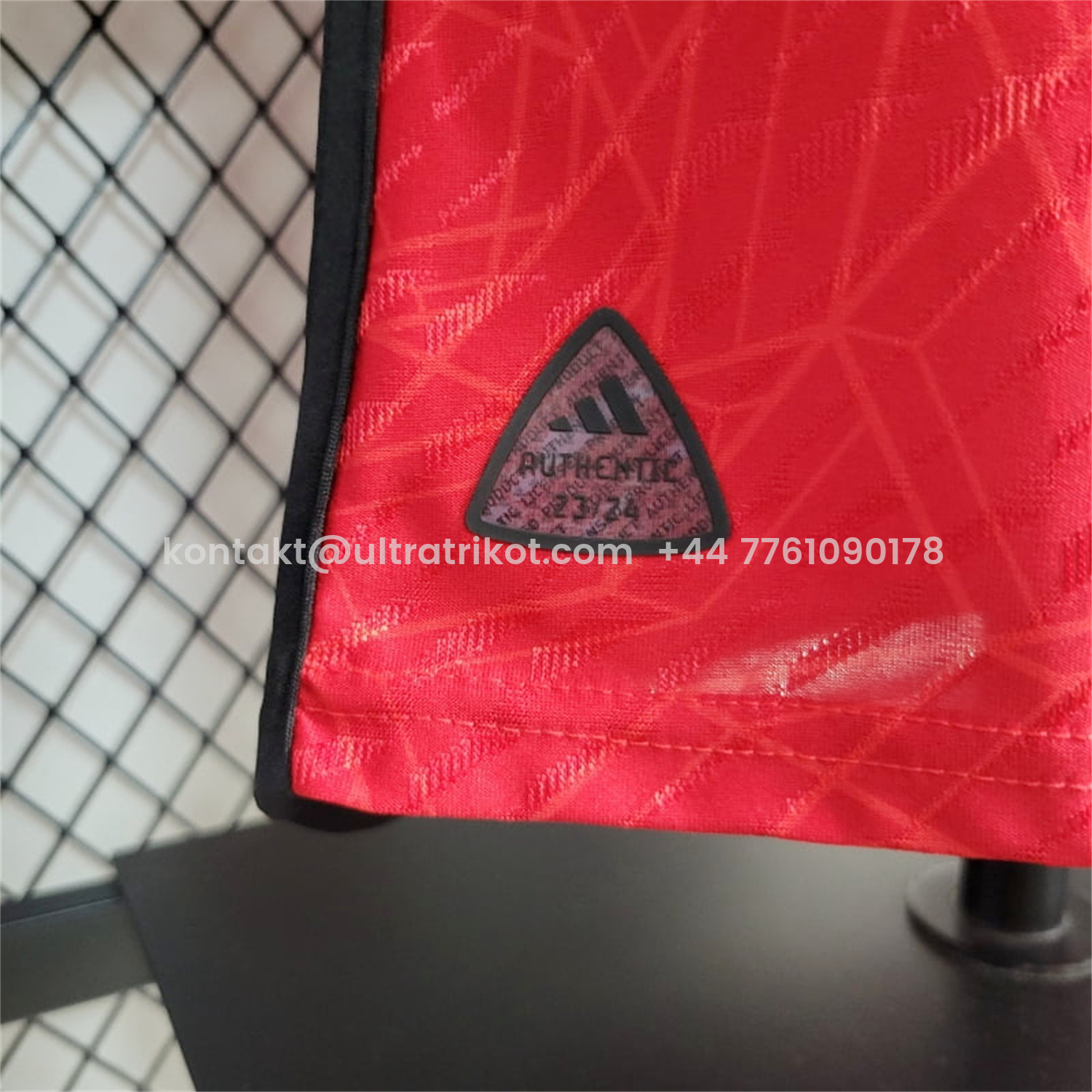 UltraTrikot-Retro Manchester United 2023-24 Home Red Jersey - Player Version