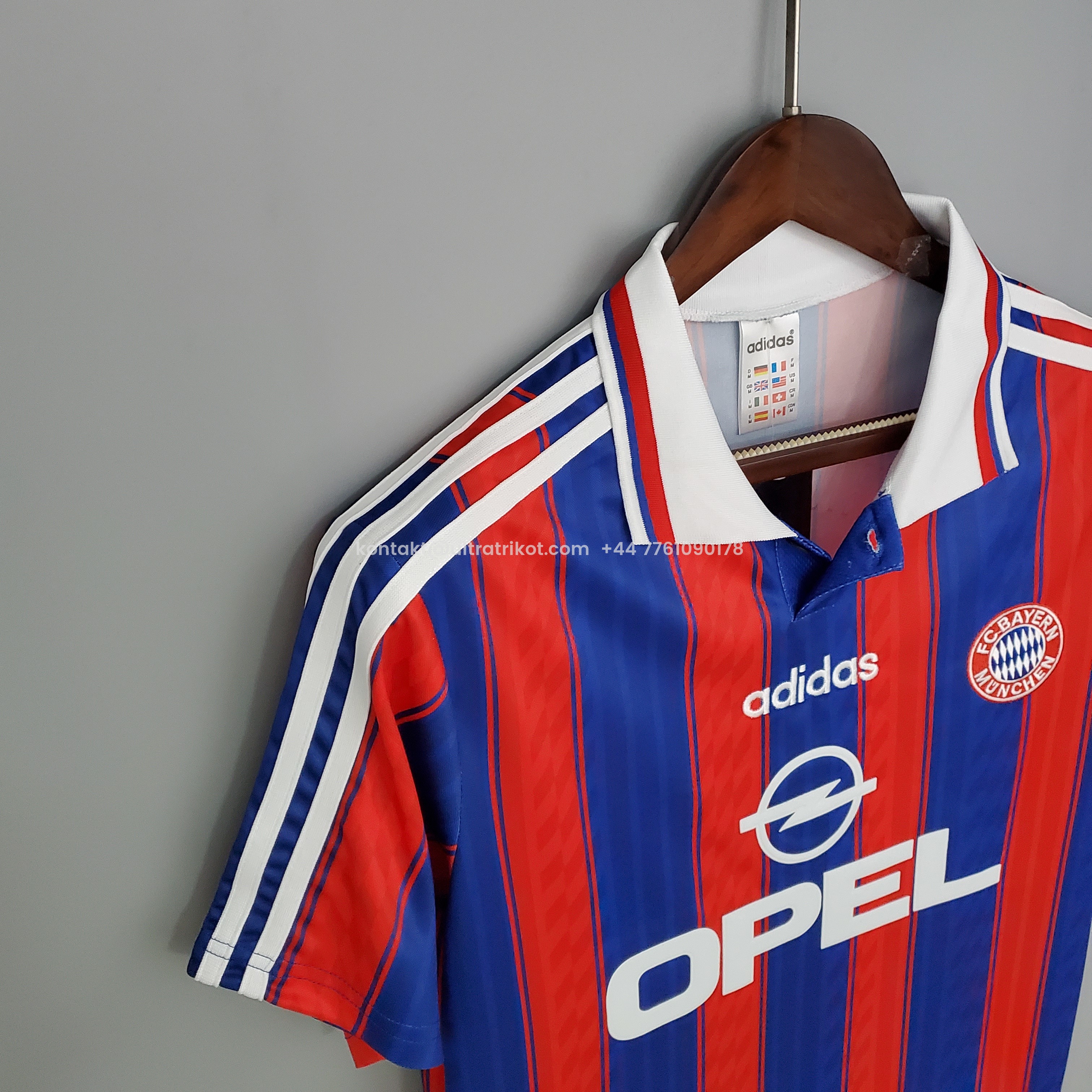 UltraTrikot-Retro Bayern Munich 95-97 Home Stadium Jersey