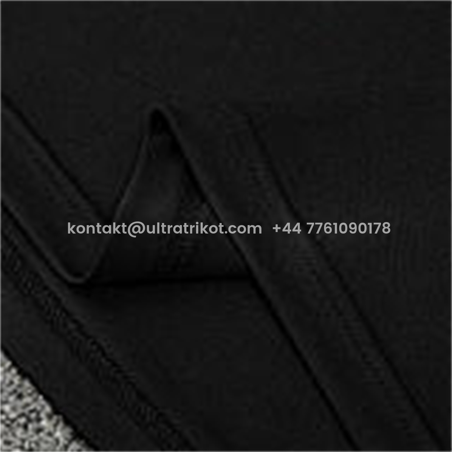 UltraTrikot-INT M.A.M 25-26 Vest Training Set - Black And Light Grey Vest & Black Shorts