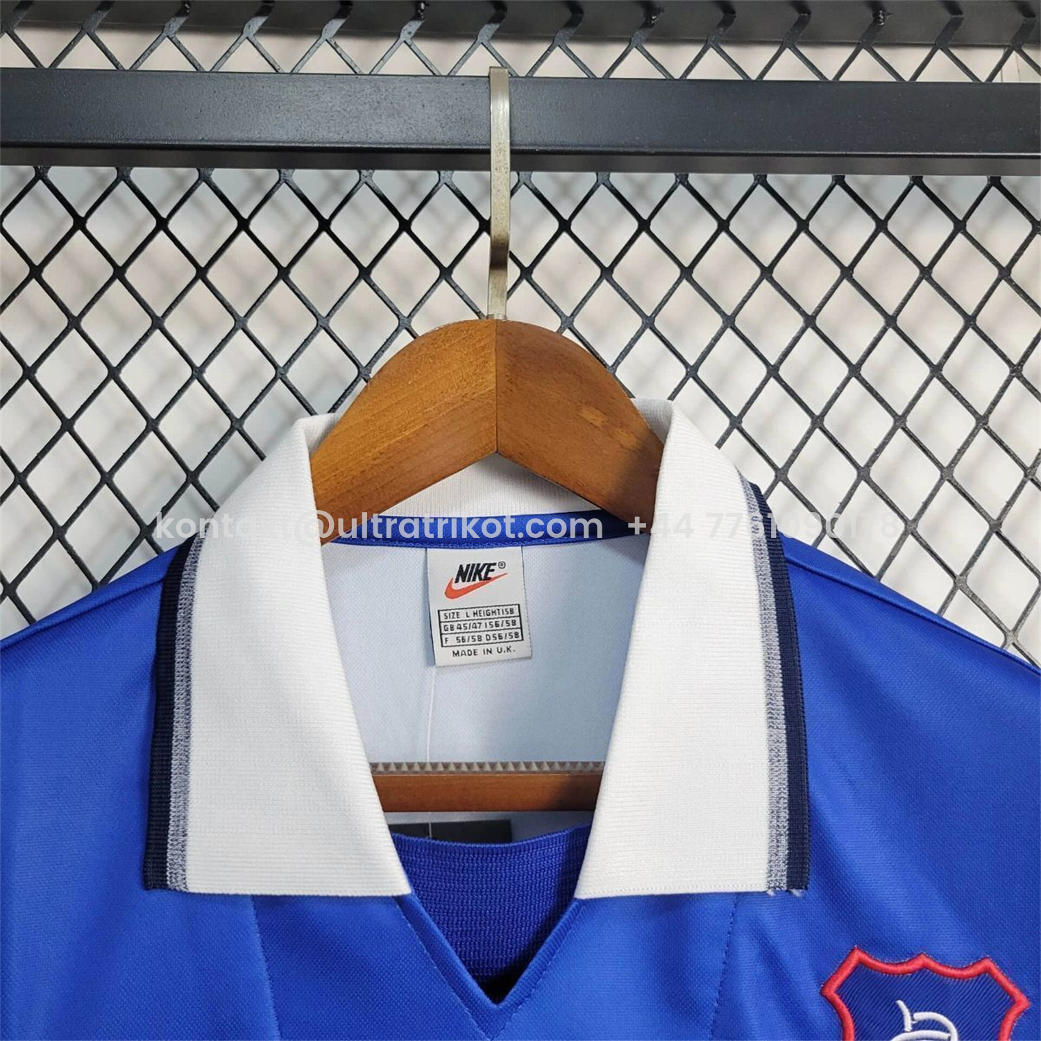 UltraTrikot-Retro Glasgow Rangers 1997-99 Home Jersey