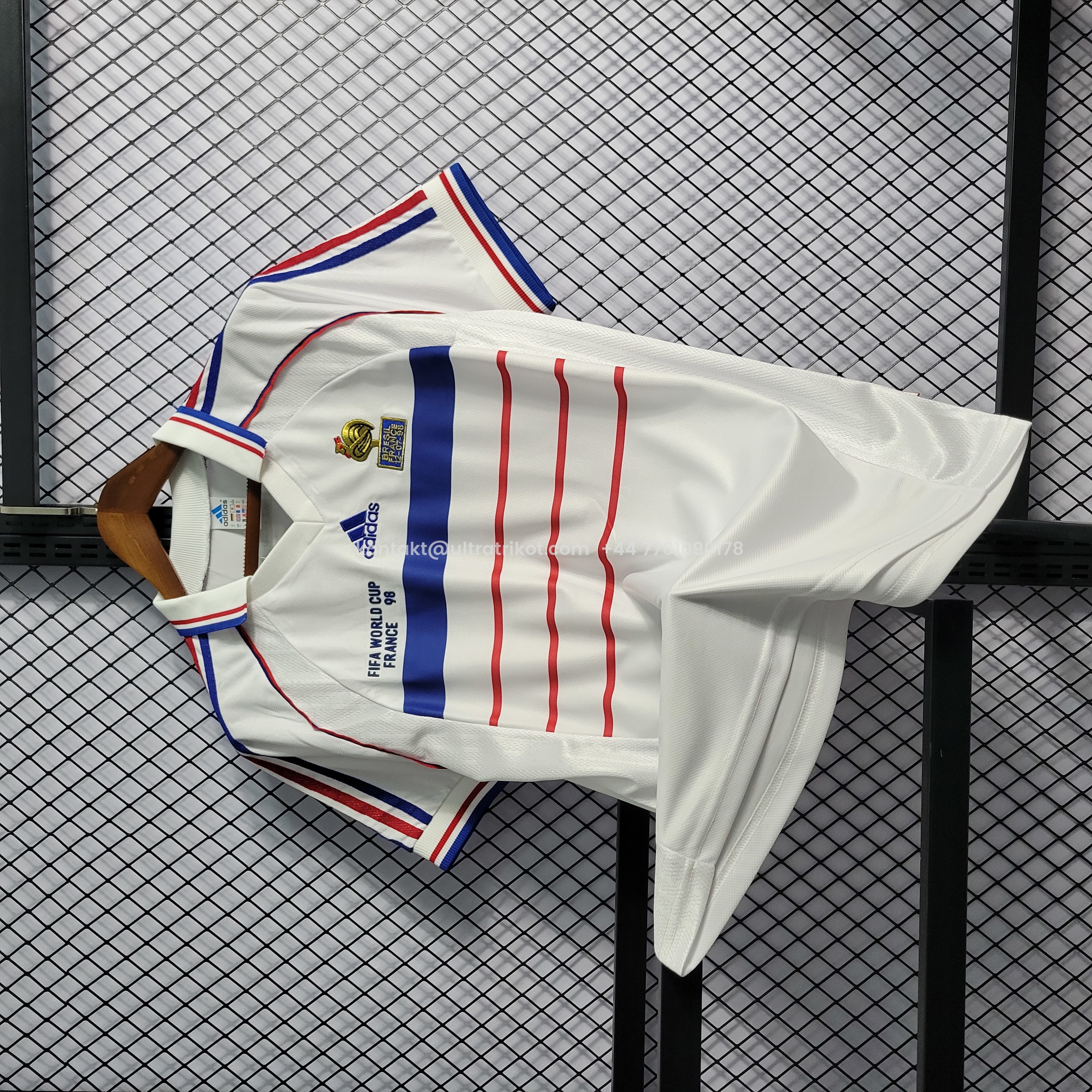 UltraTrikot-Retro France 1998 Away Stadium Jersey