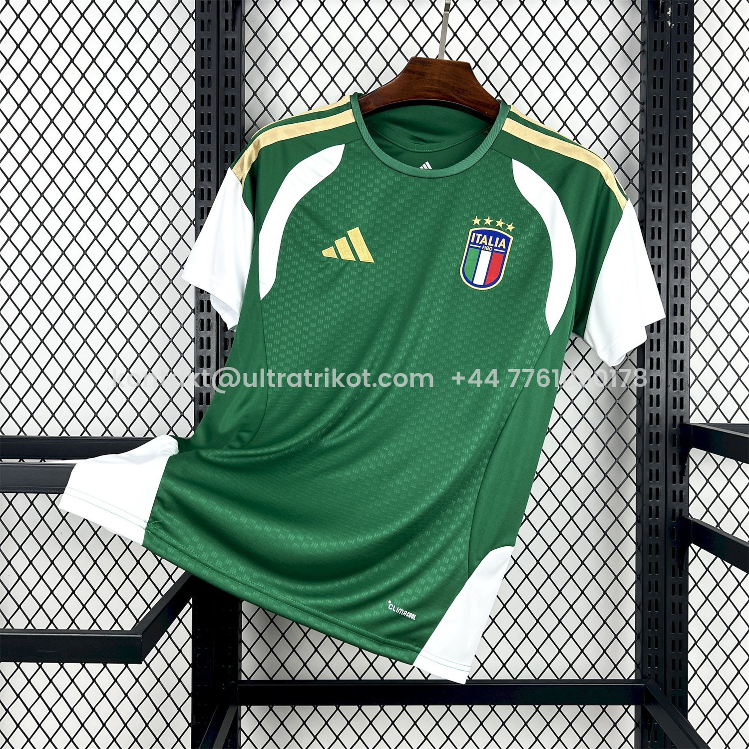 UltraTrikot-Italy 2026 Green Tiro Pre-Match Jersey