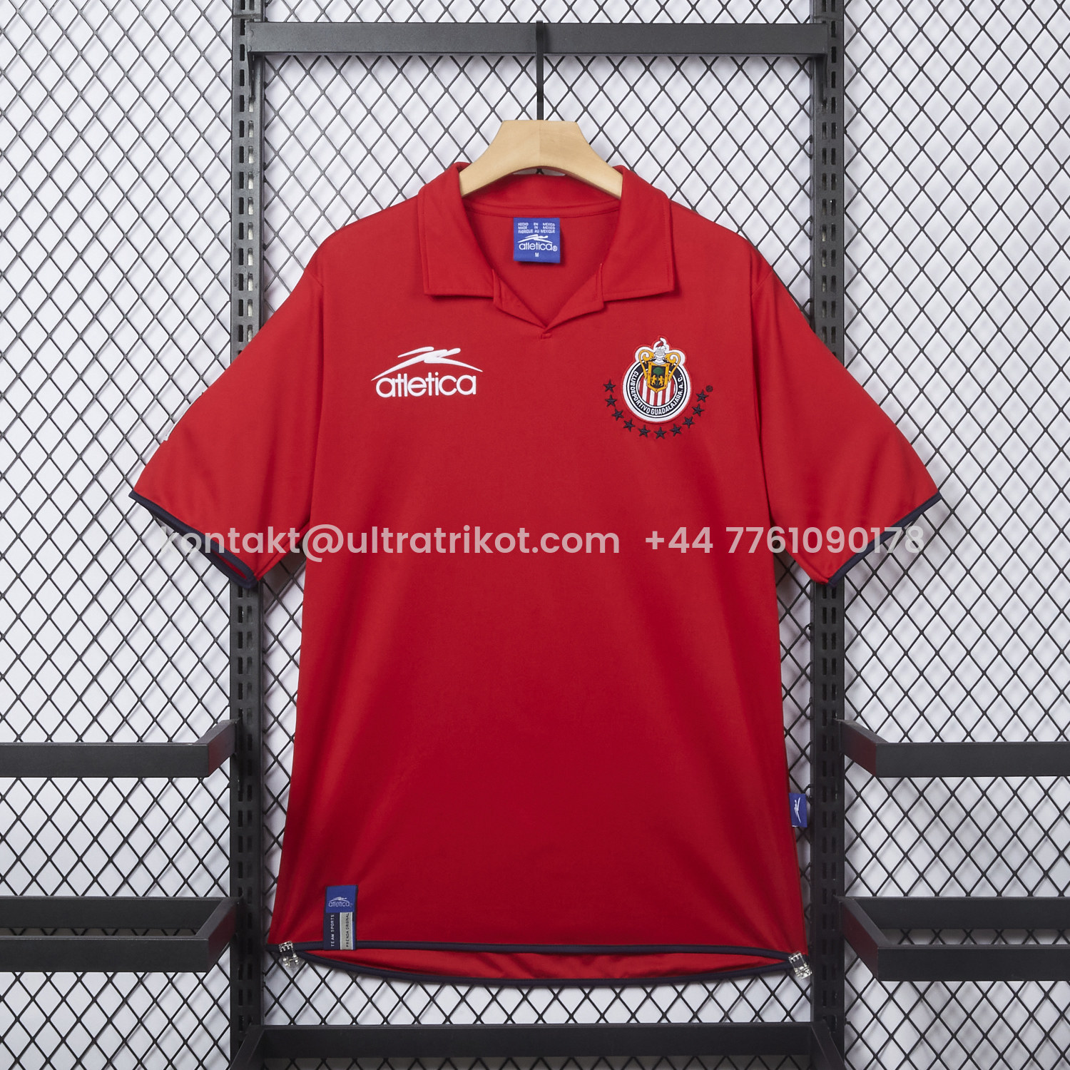 UltraTrikot-Retro Chivas de Guadalajara 2003-04 Third Red Jersey