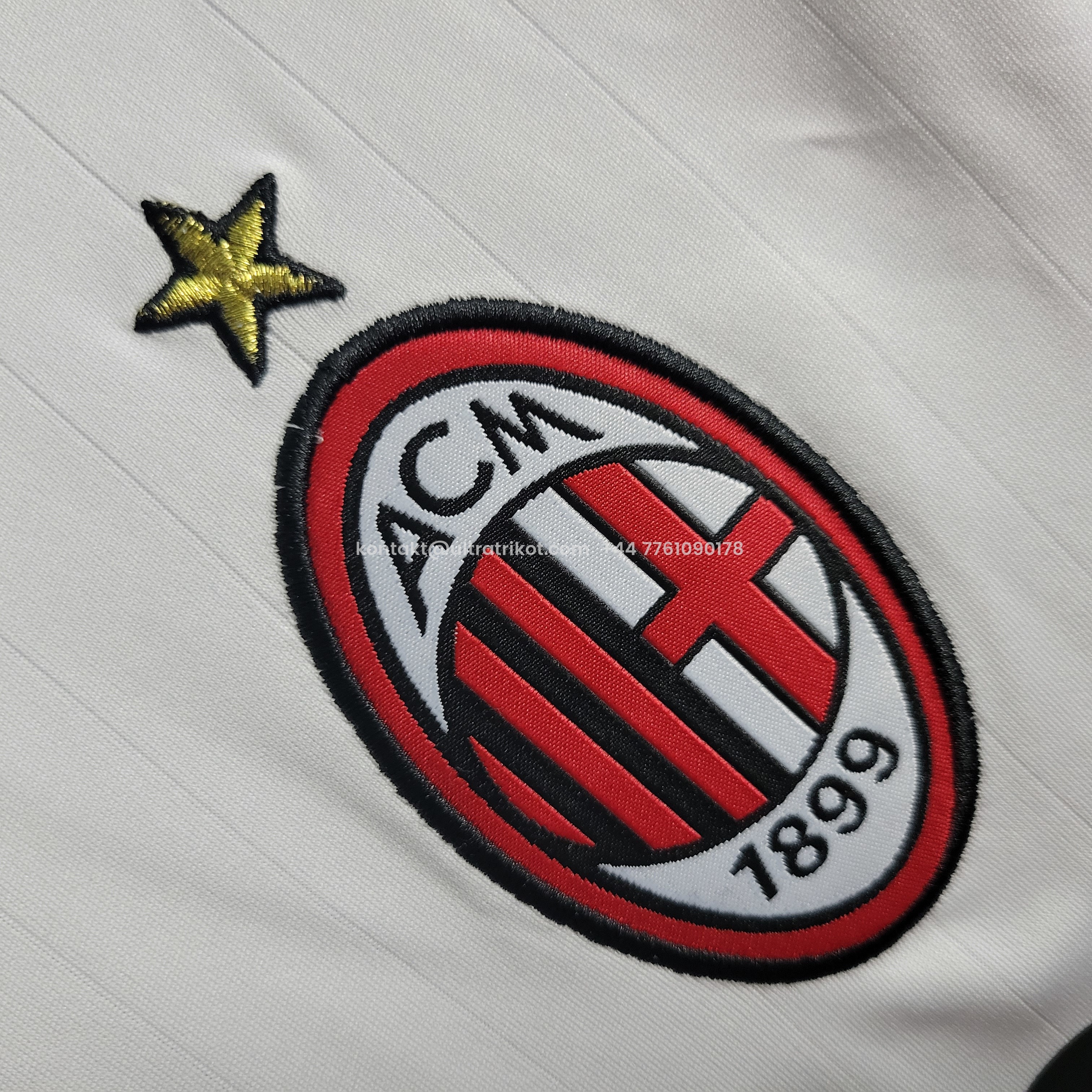UltraTrikot-Retro AC Milan 06-07 Away Stadium Jersey - Champions League Final